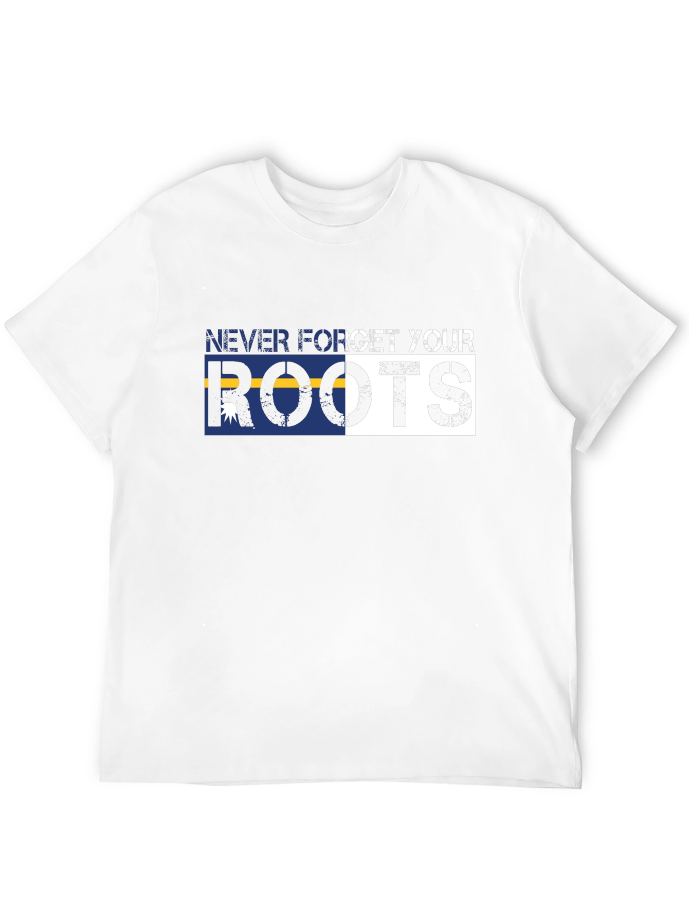 Never Forget Your Roots Graphic Tee - Black