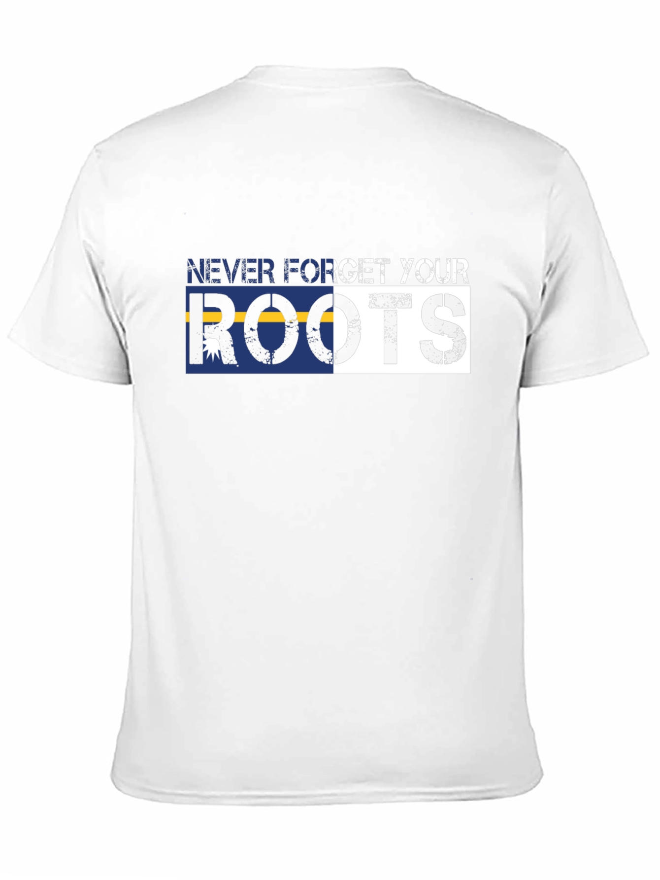 Never Forget Your Roots Graphic Tee - Black