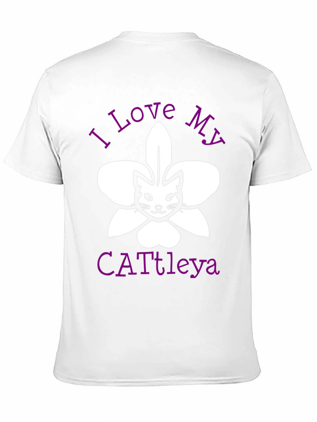I Love My Cattleya Cat Orchid T-Shirt
