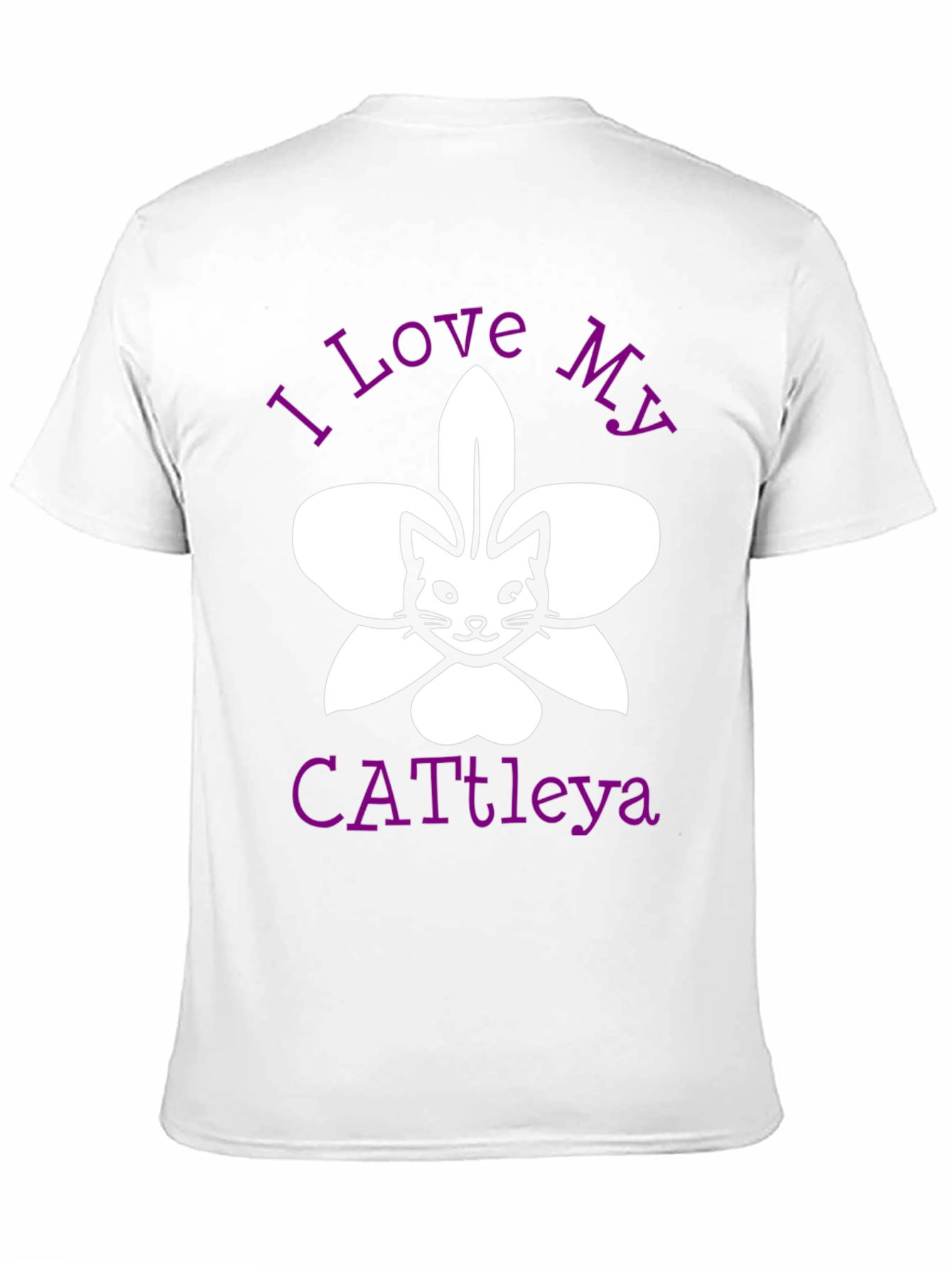 I Love My Cattleya Cat Orchid T-Shirt