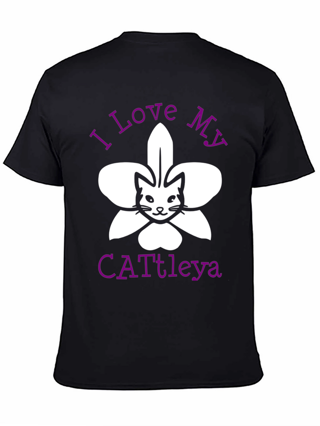 I Love My Cattleya Cat Orchid T-Shirt