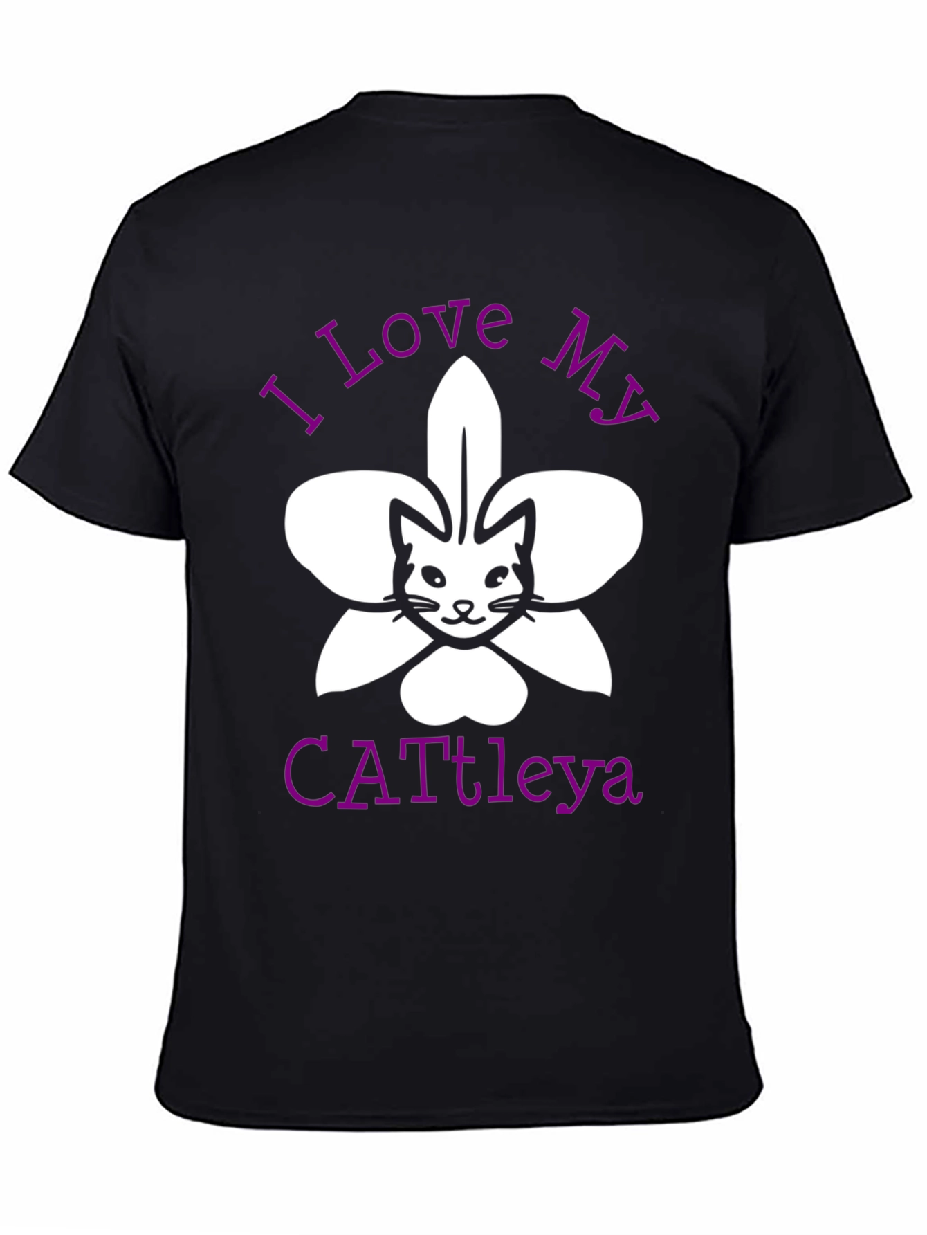I Love My Cattleya Cat Orchid T-Shirt