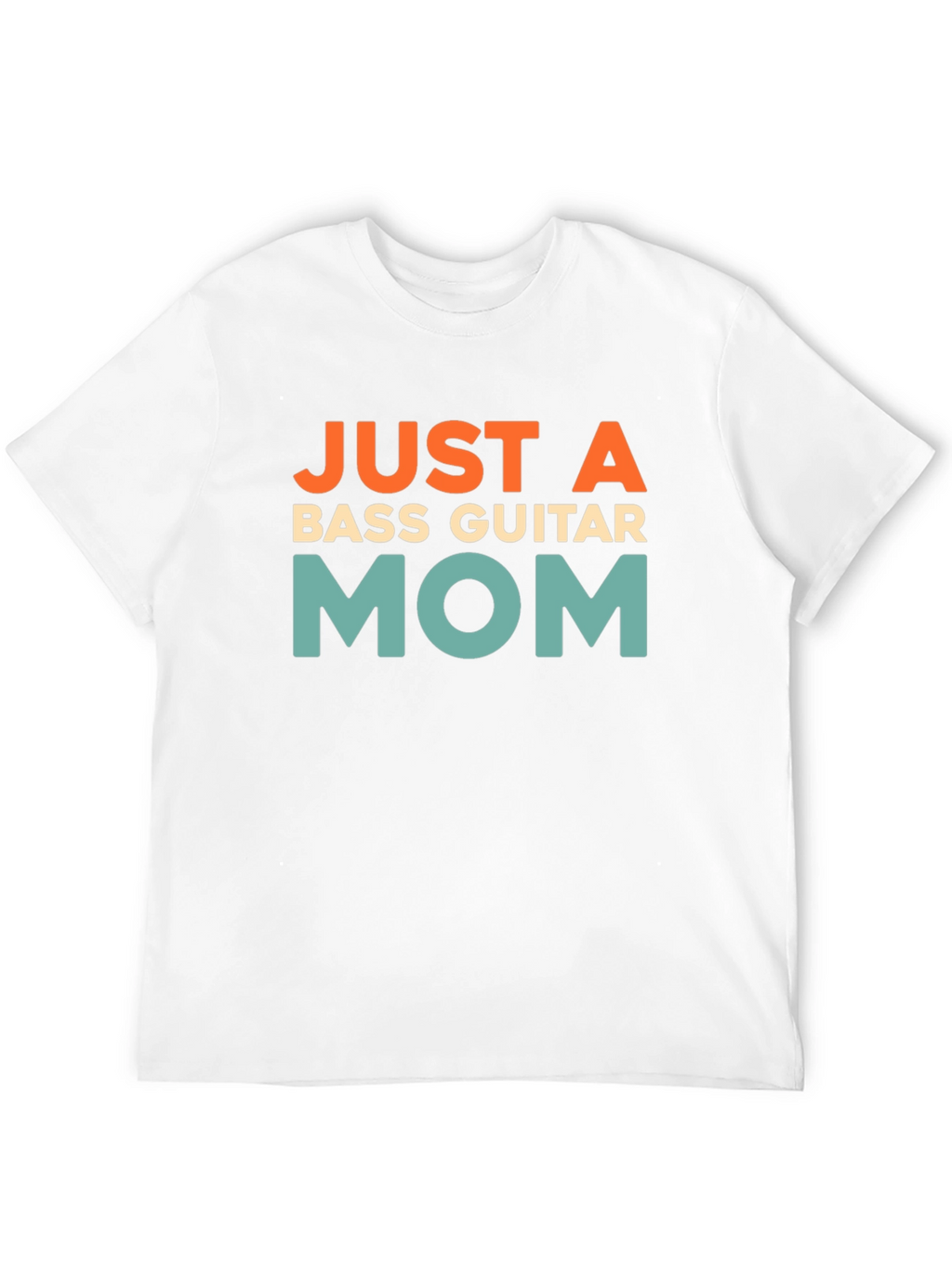 Just A Bass Guitar Mom T-Shirt Black