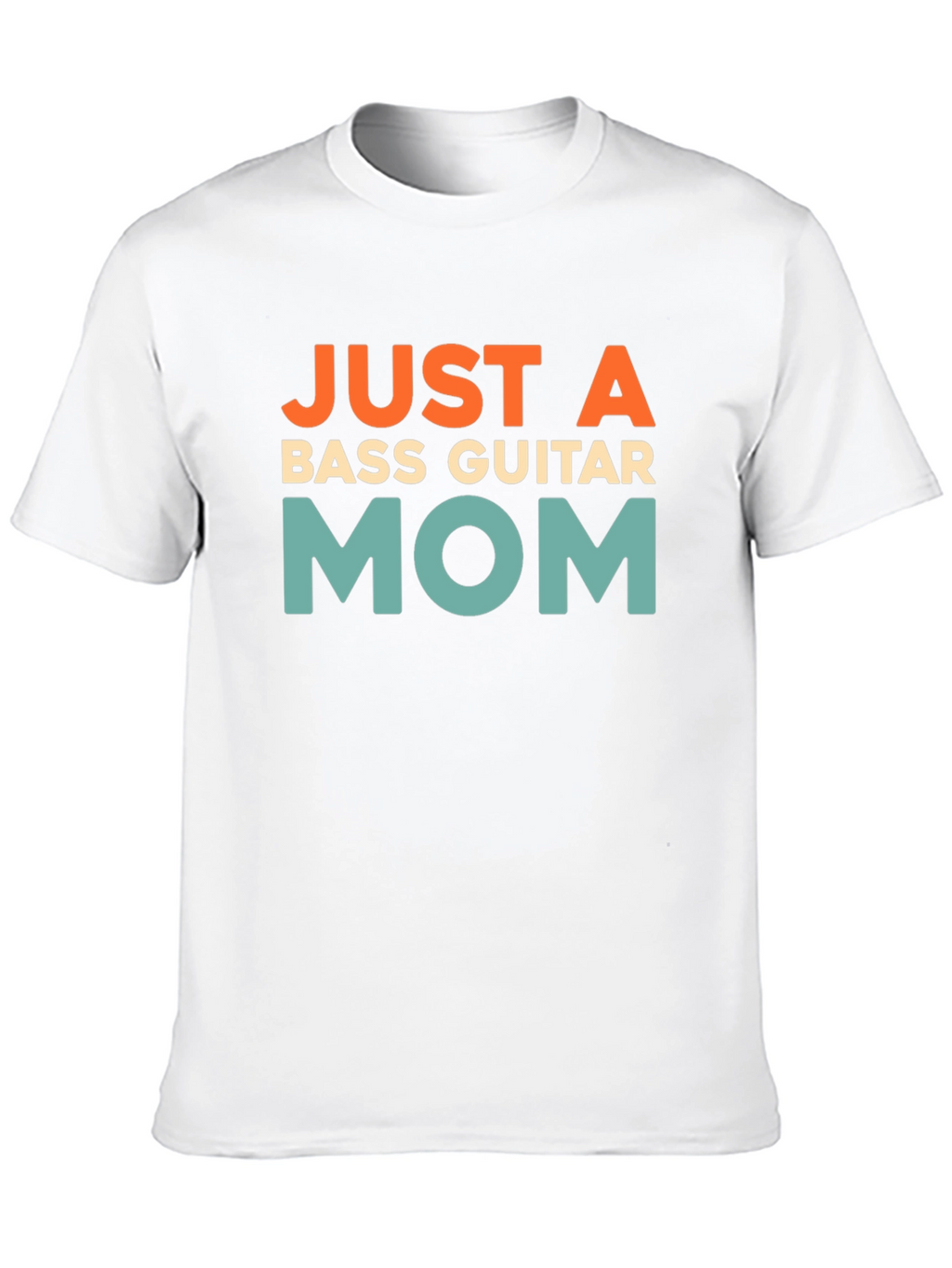 Just A Bass Guitar Mom T-Shirt Black