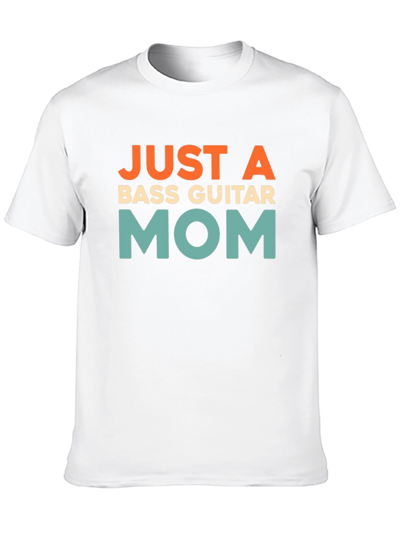 Just A Bass Guitar Mom T-Shirt Black