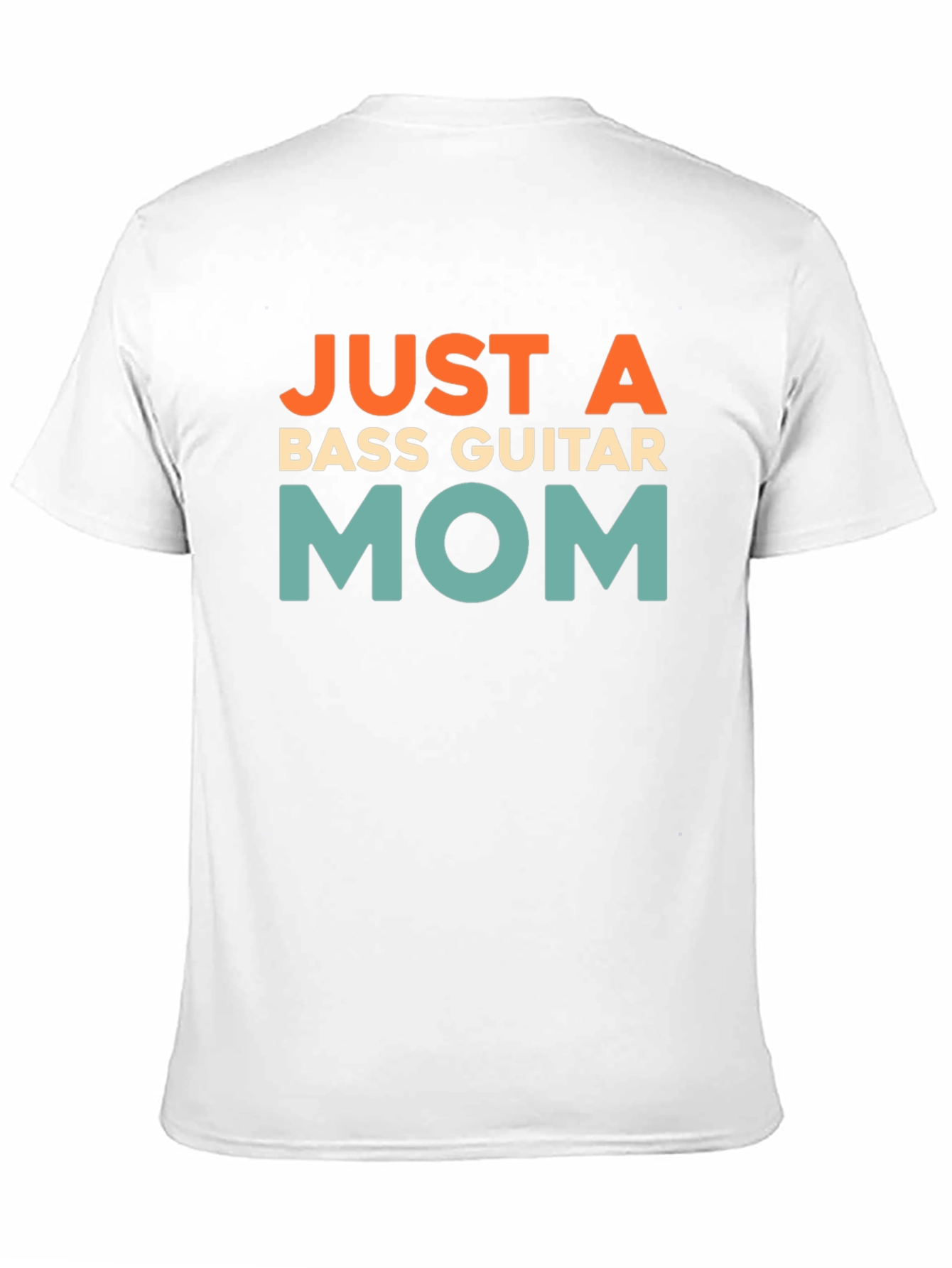 Just A Bass Guitar Mom T-Shirt Black