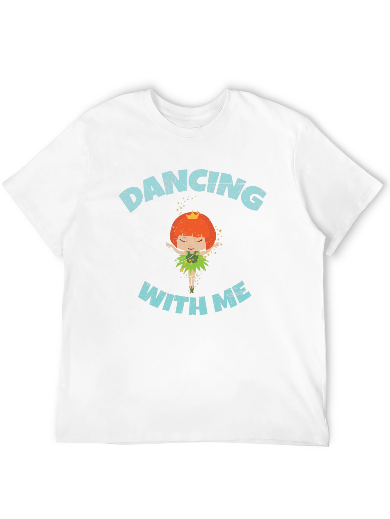 Dancing With Me Black Graphic Tee