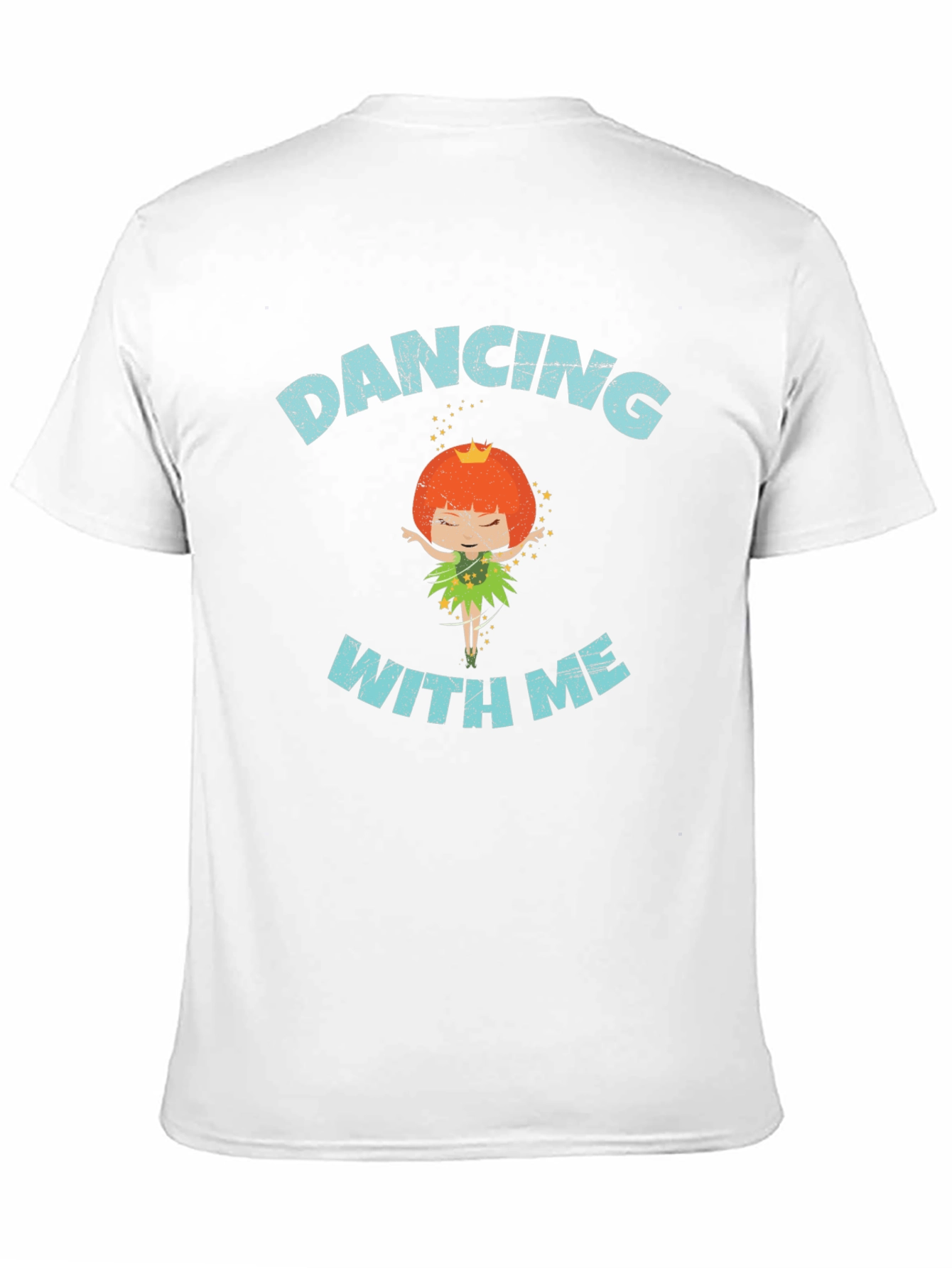 Dancing With Me Black Graphic Tee