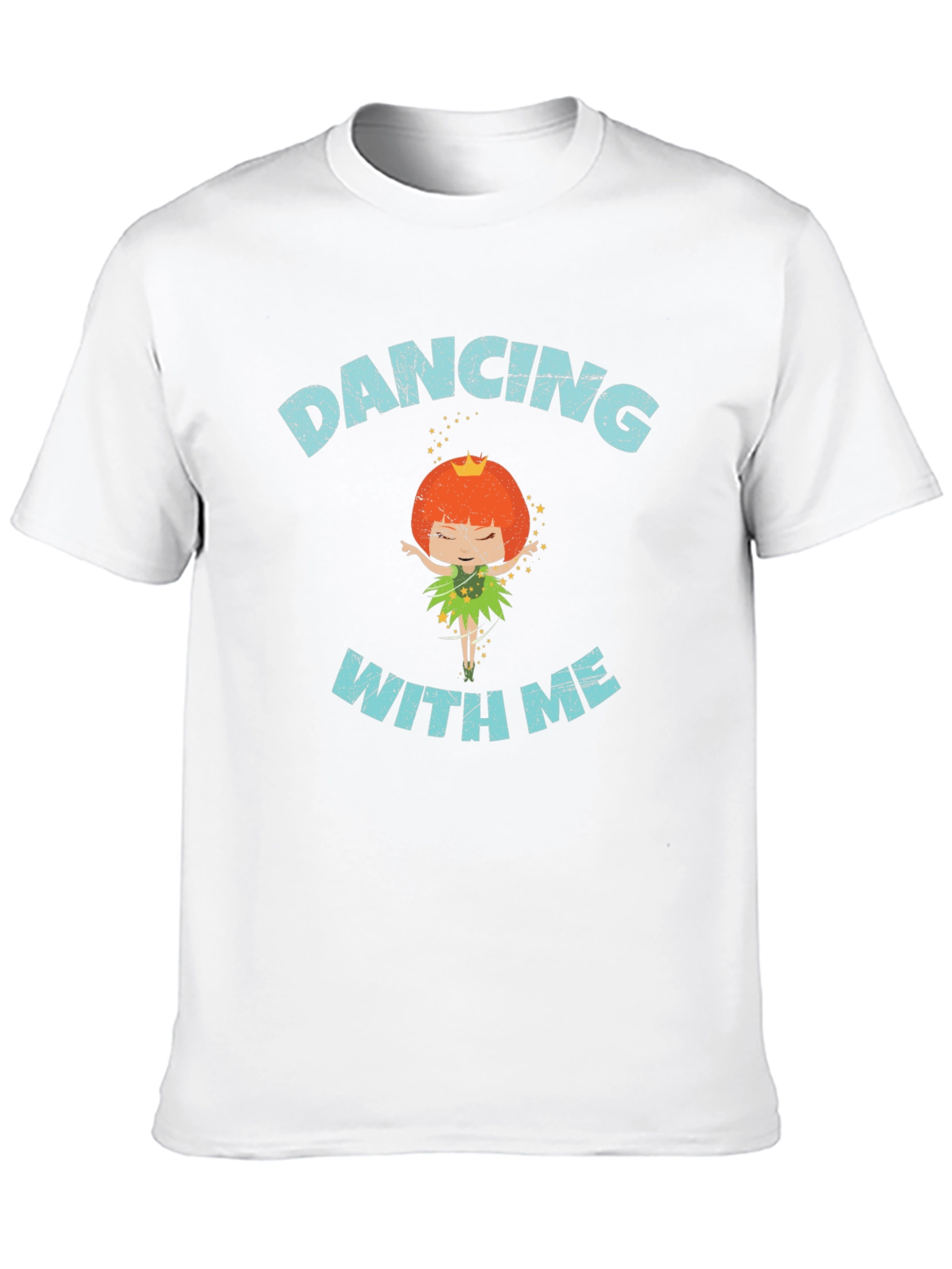 Dancing With Me Black Graphic Tee