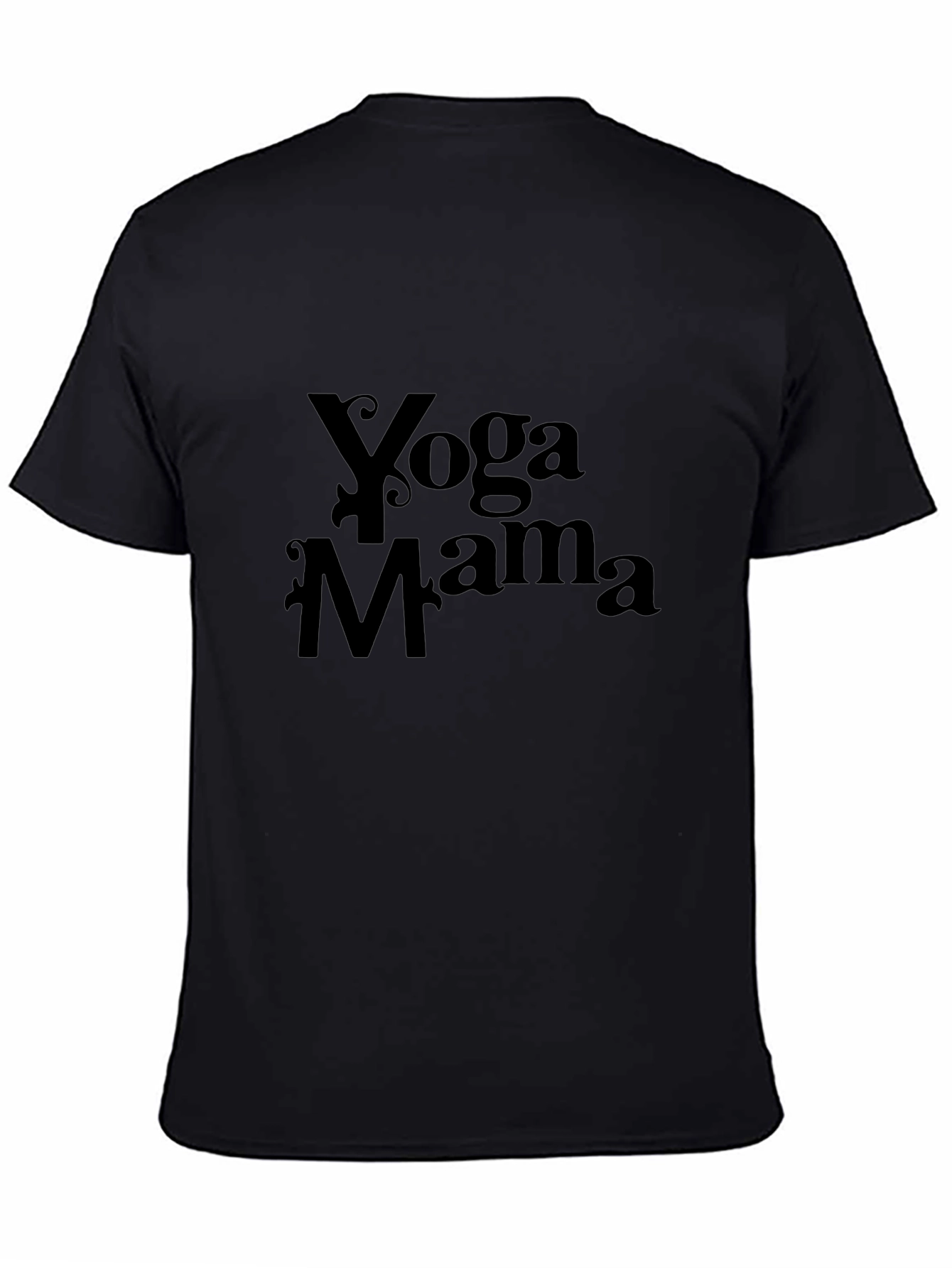 Yoga Mama Black T-Shirt