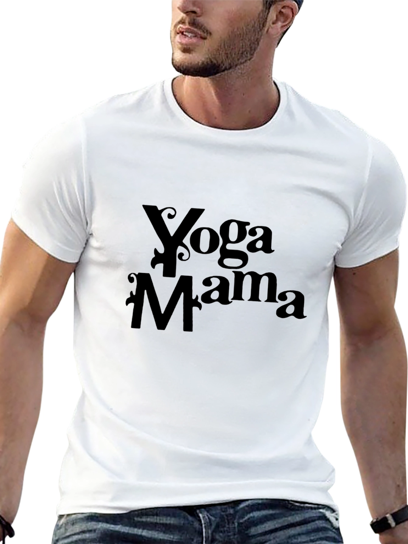 Yoga Mama Black T-Shirt