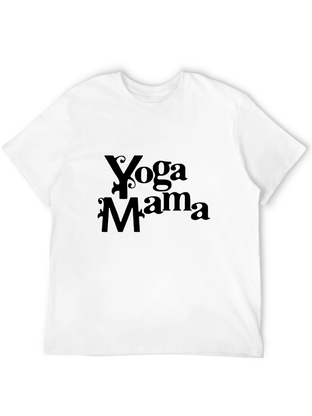 Yoga Mama Black T-Shirt