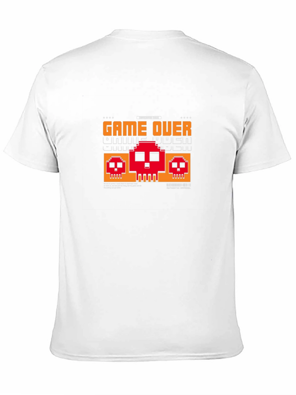 Game Over Pixel Art Graphic T-Shirt