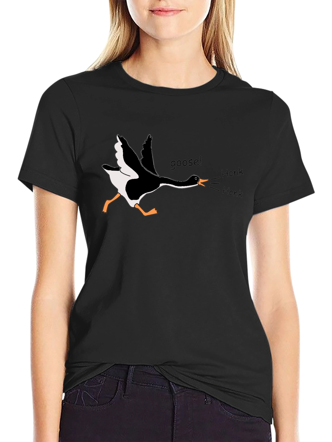 Honk! Goose Graphic Tee - Unisex Comfort