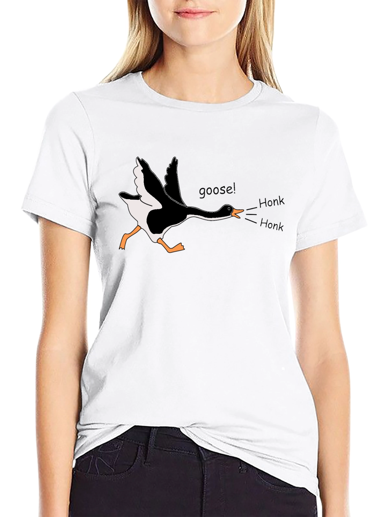 Honk! Goose Graphic Tee - Unisex Comfort