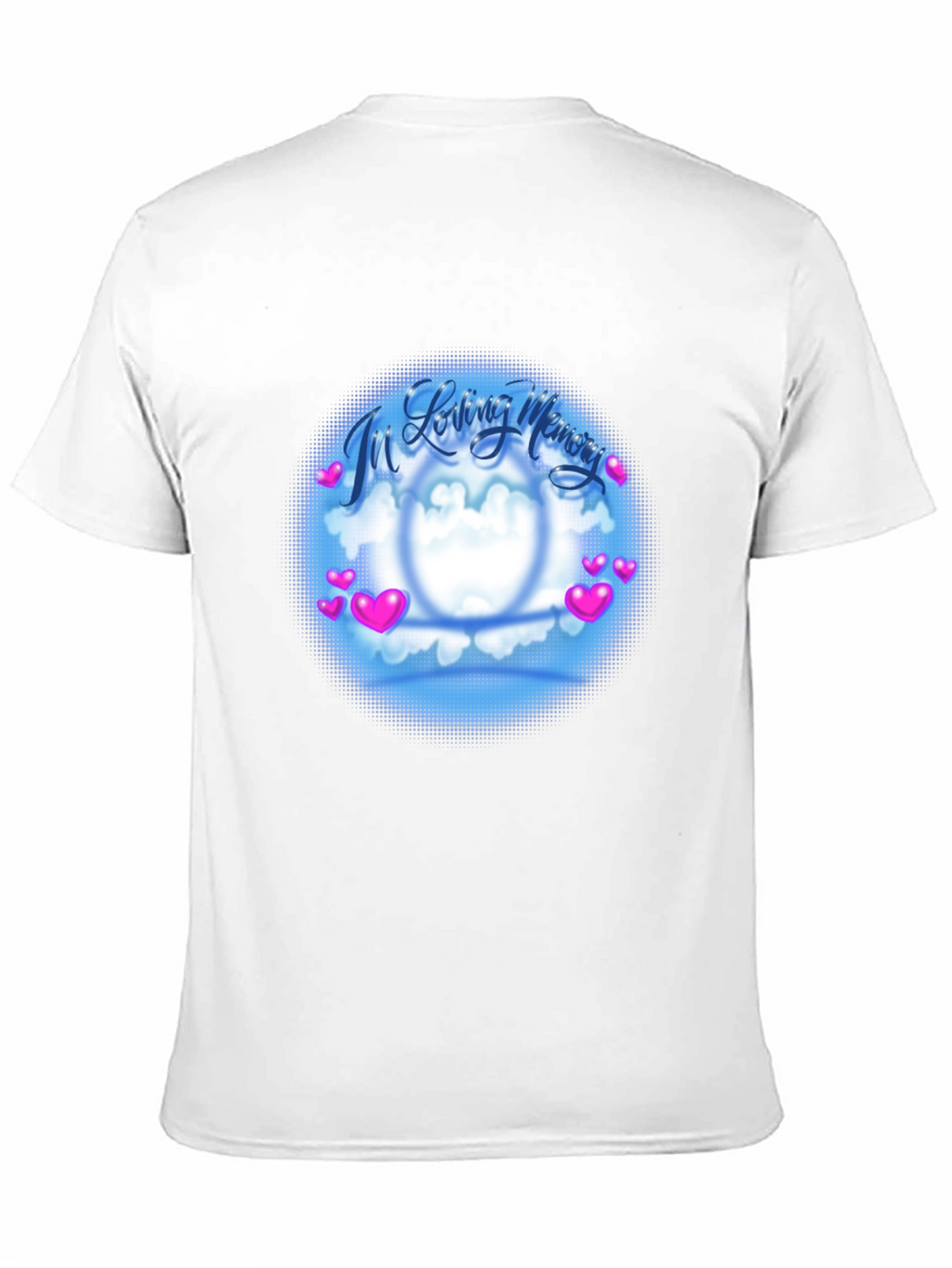In Loving Memory Graphic T-Shirt - Black