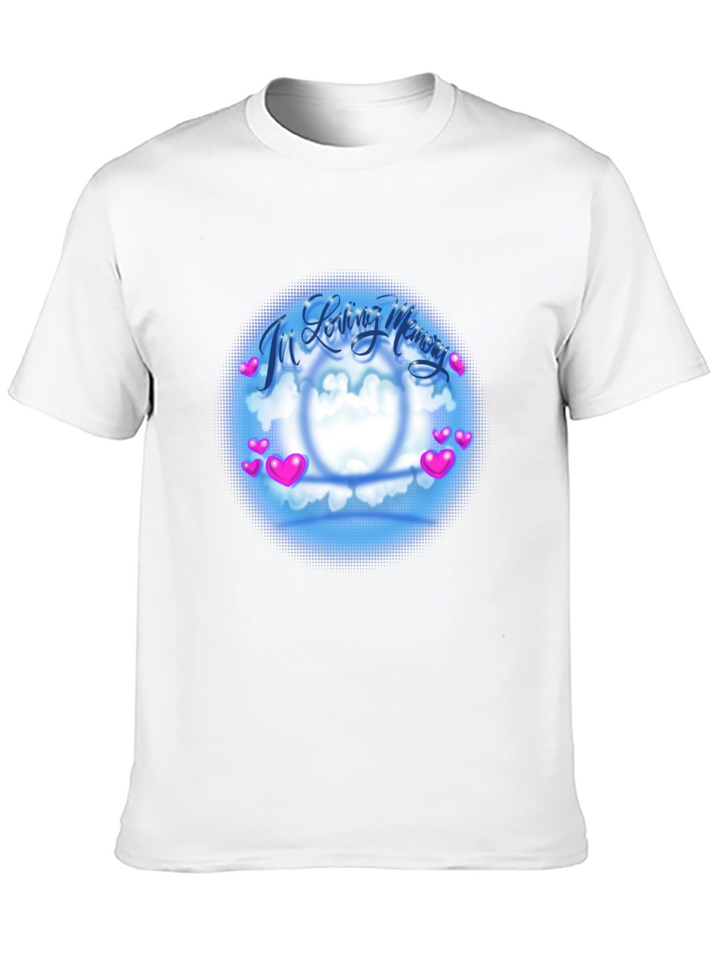 In Loving Memory Graphic T-Shirt - Black