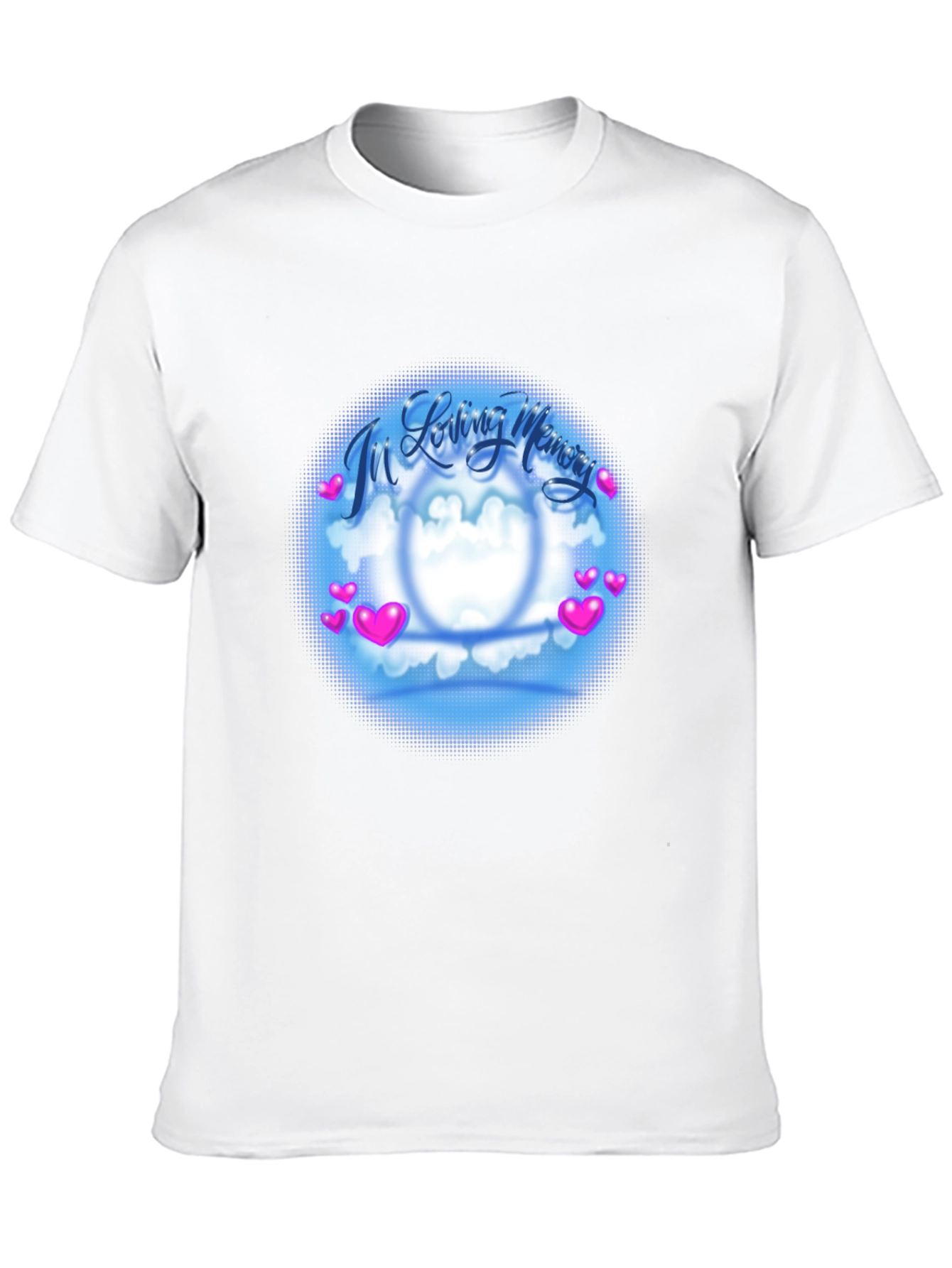 In Loving Memory Graphic T-Shirt - Black