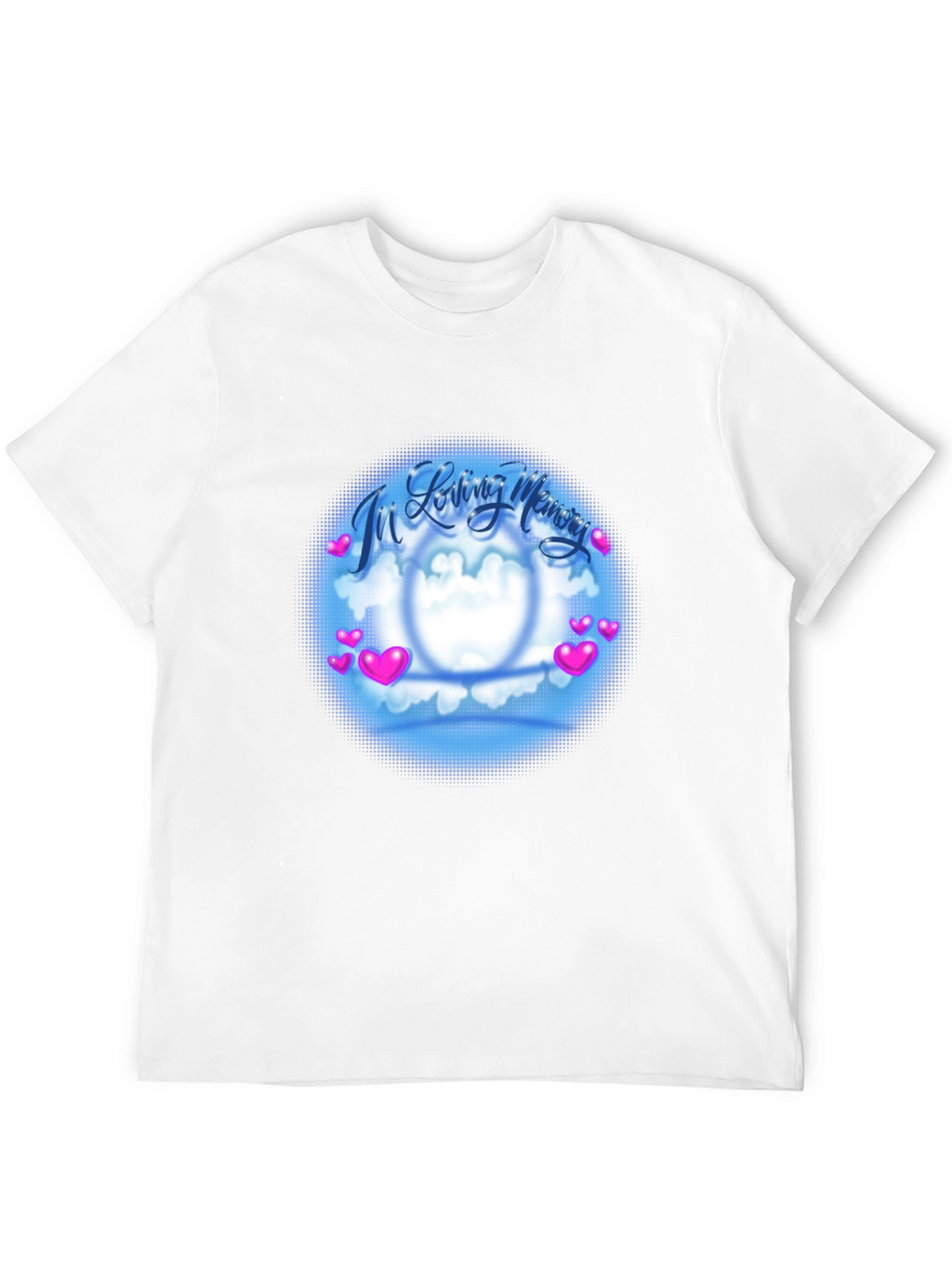 In Loving Memory Graphic T-Shirt - Black