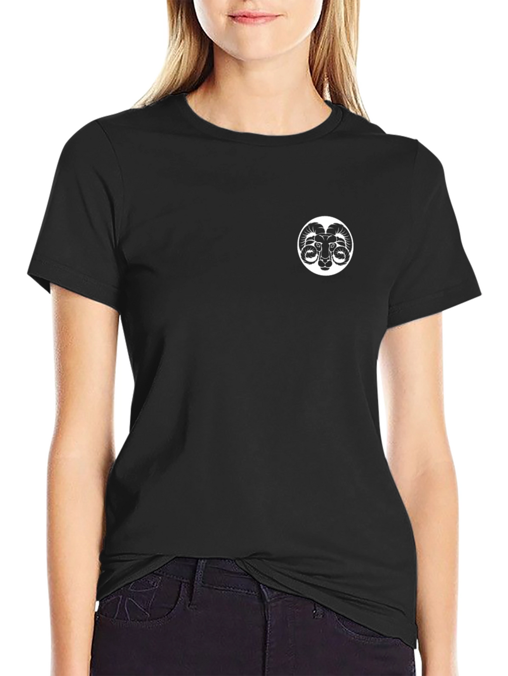 Ram Emblem Black T-Shirt