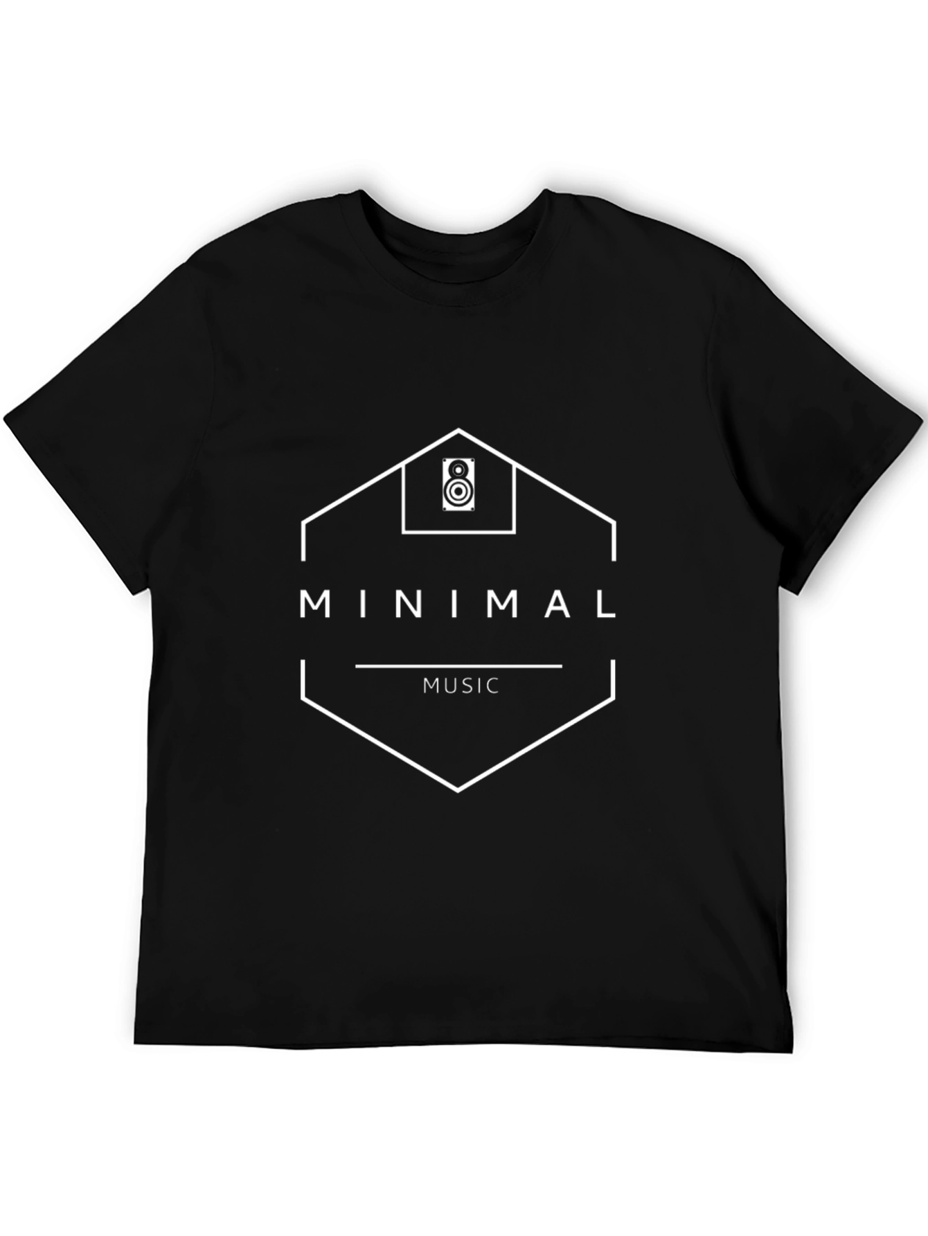Minimal Music Graphic Tee - Modern Design
