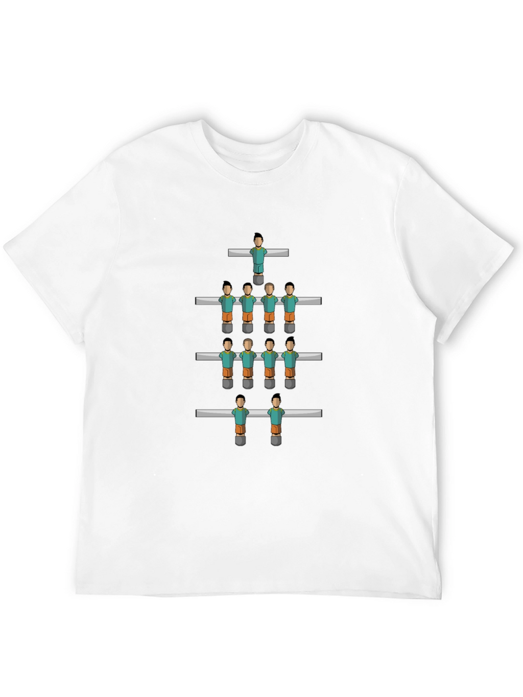 Foosball Table T-Shirt - Novelty Graphic Tee