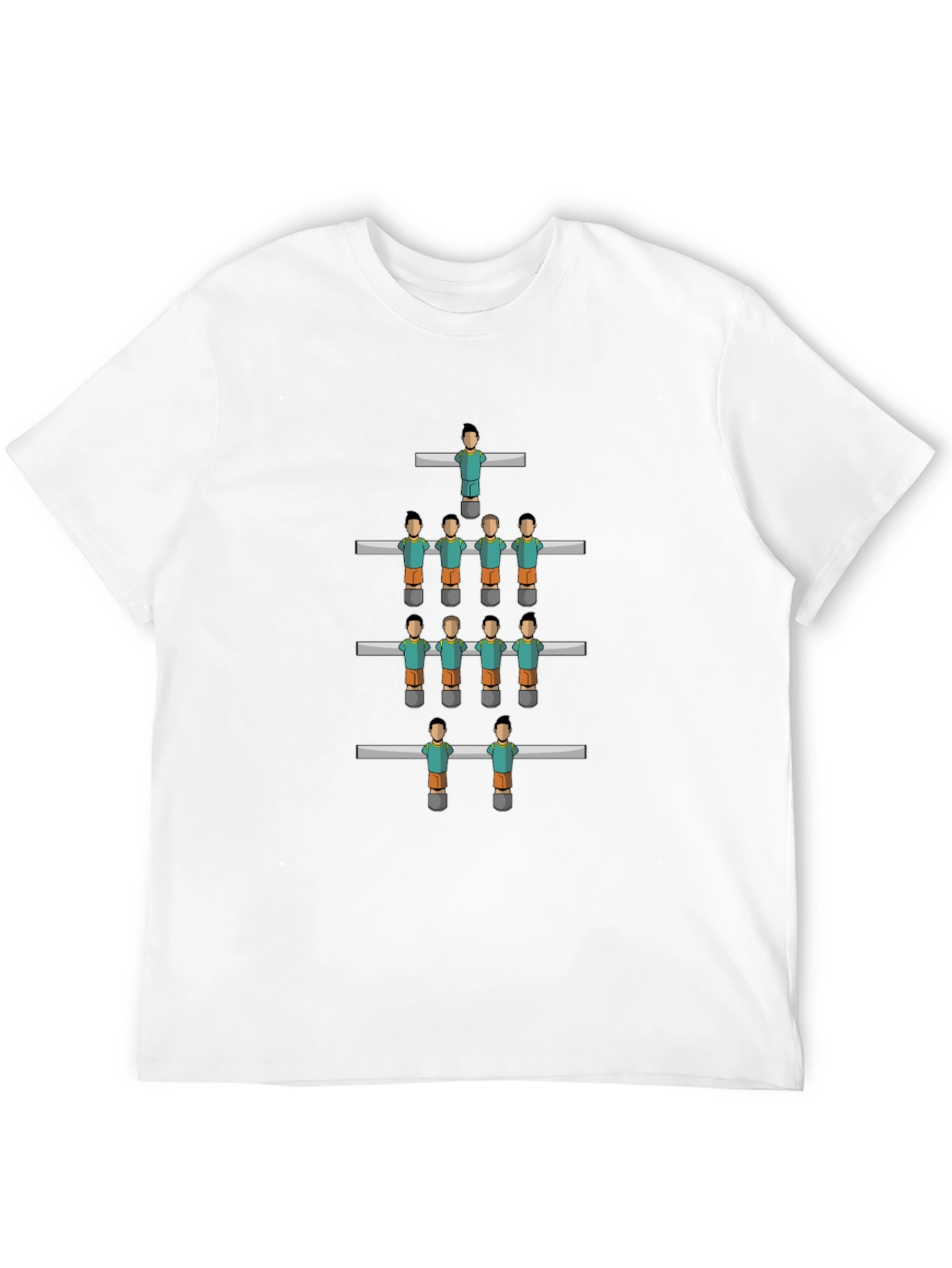 Foosball Table T-Shirt - Novelty Graphic Tee