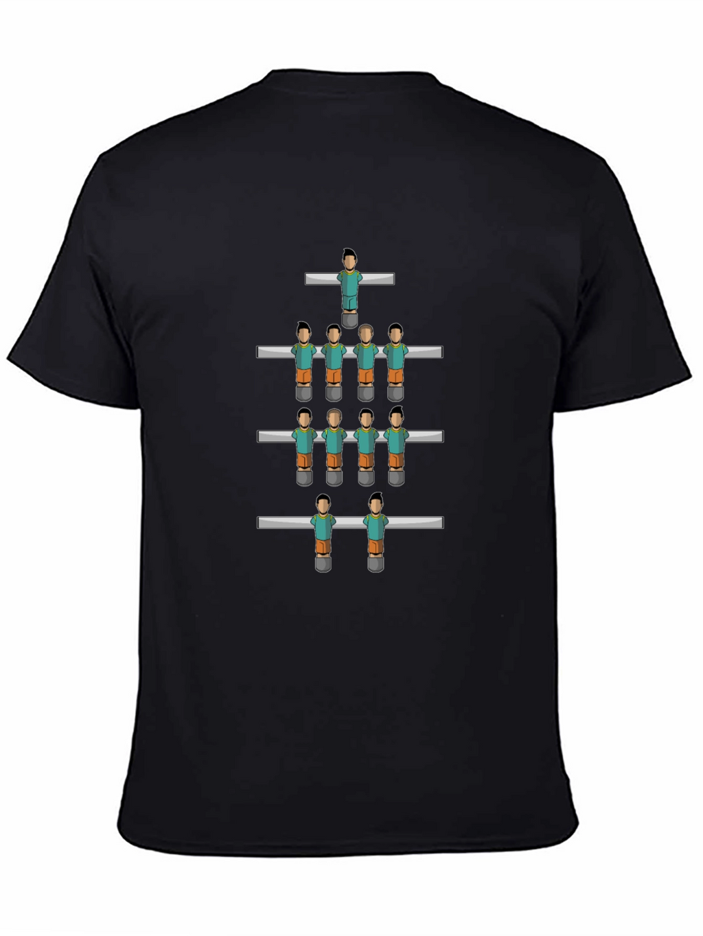 Foosball Table T-Shirt - Novelty Graphic Tee