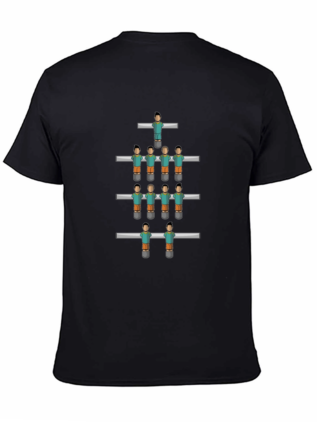 Foosball Table T-Shirt - Novelty Graphic Tee