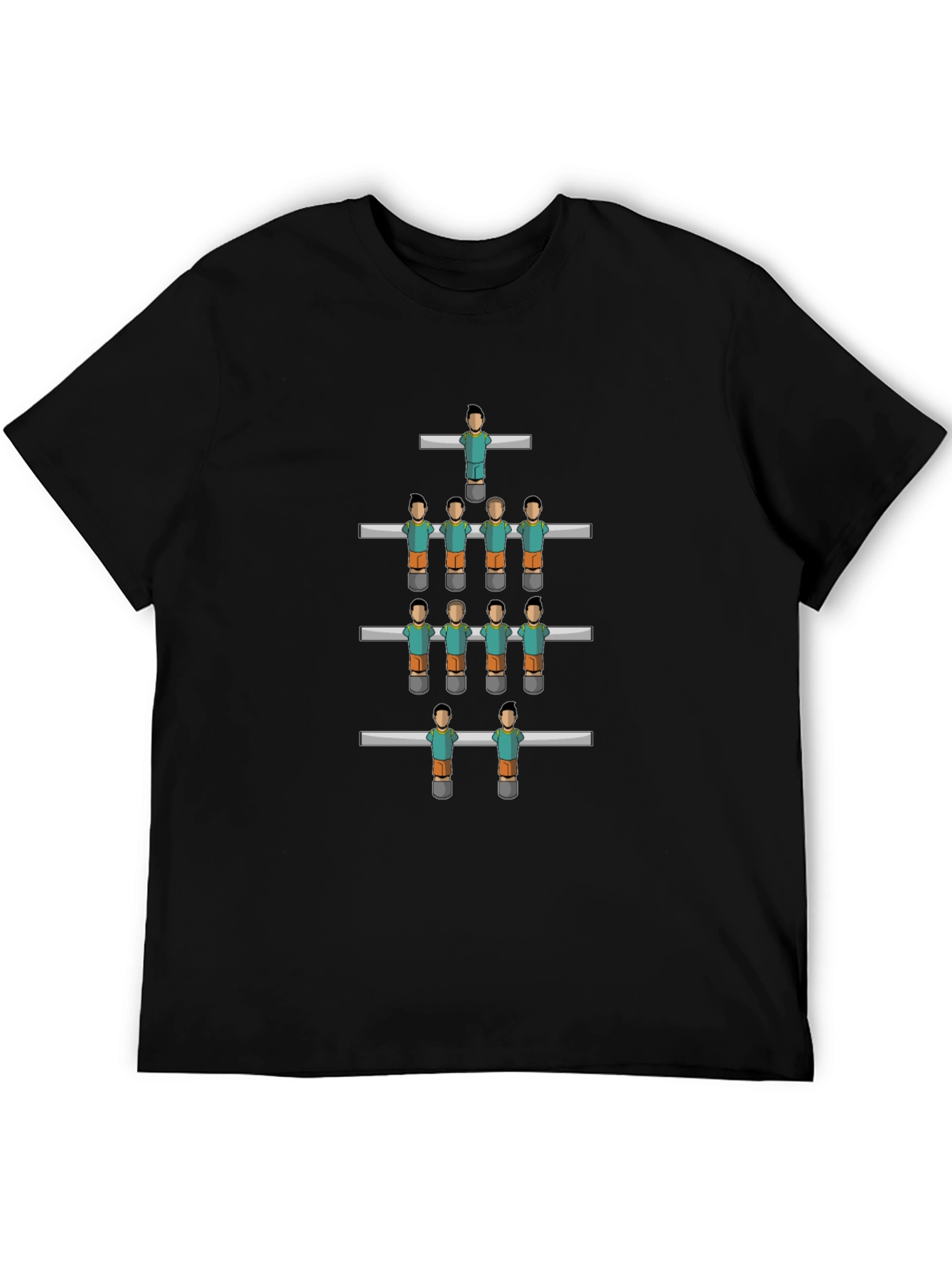 Foosball Table T-Shirt - Novelty Graphic Tee