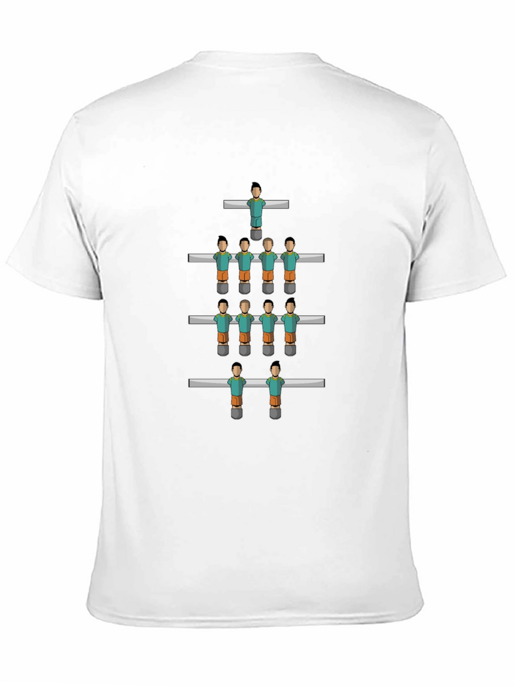 Foosball Table T-Shirt - Novelty Graphic Tee