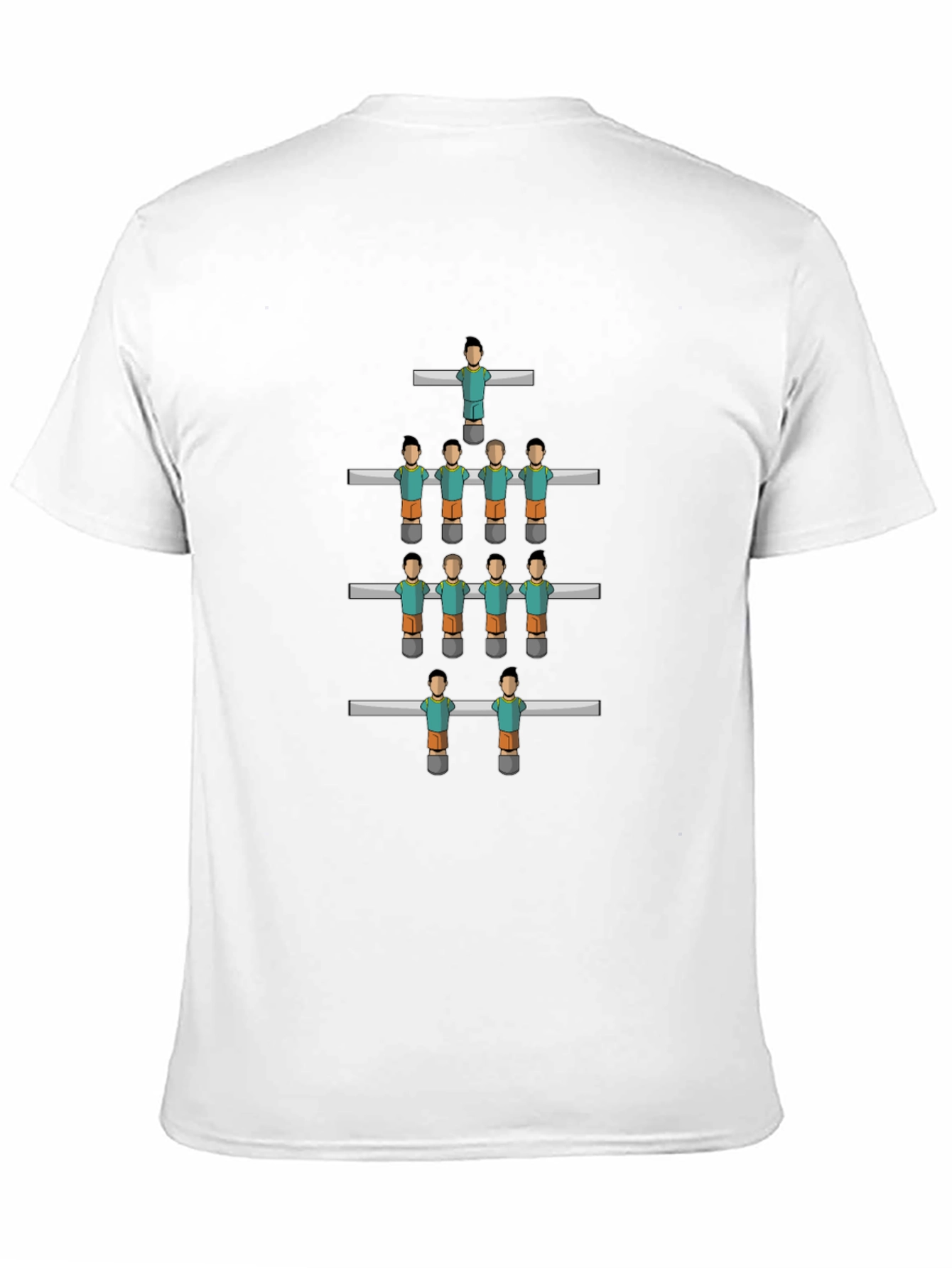 Foosball Table T-Shirt - Novelty Graphic Tee