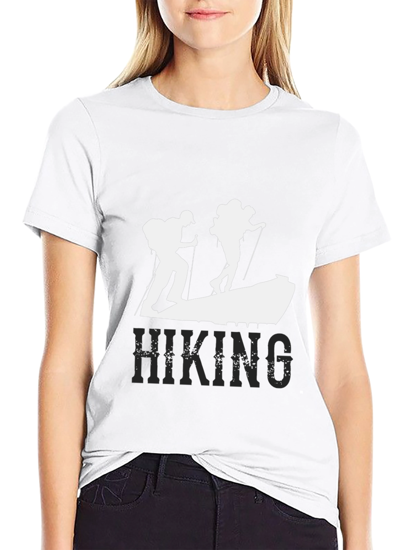 Hiking Adventure T-Shirt - Black Graphic Tee