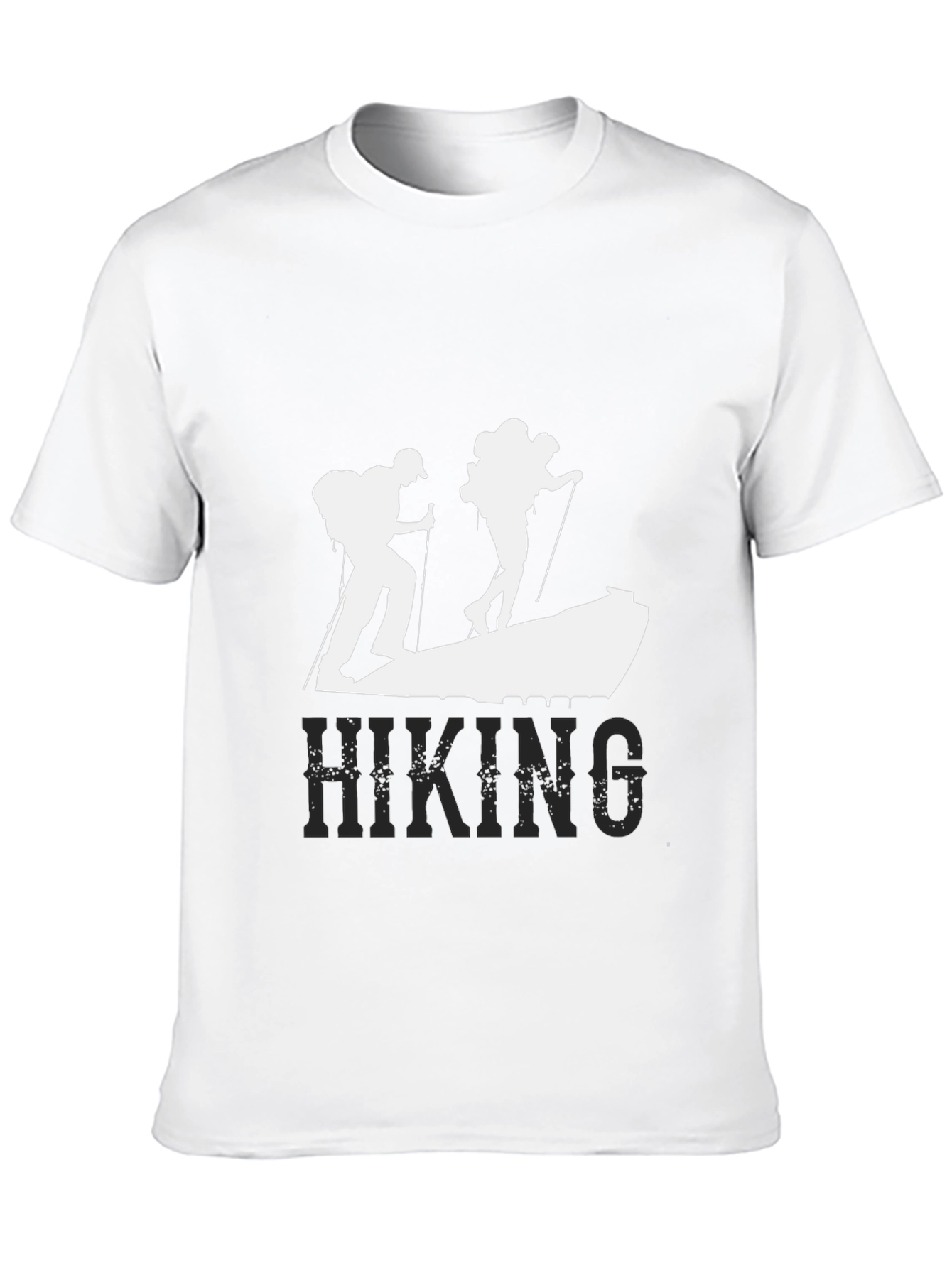 Hiking Adventure T-Shirt - Black Graphic Tee
