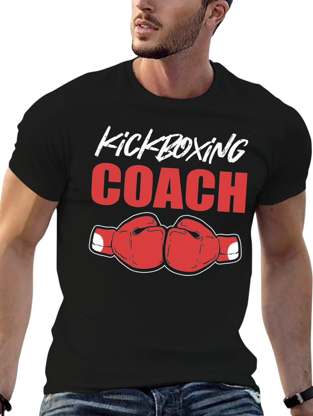 Kickboxing Coach Graphic T-Shirt