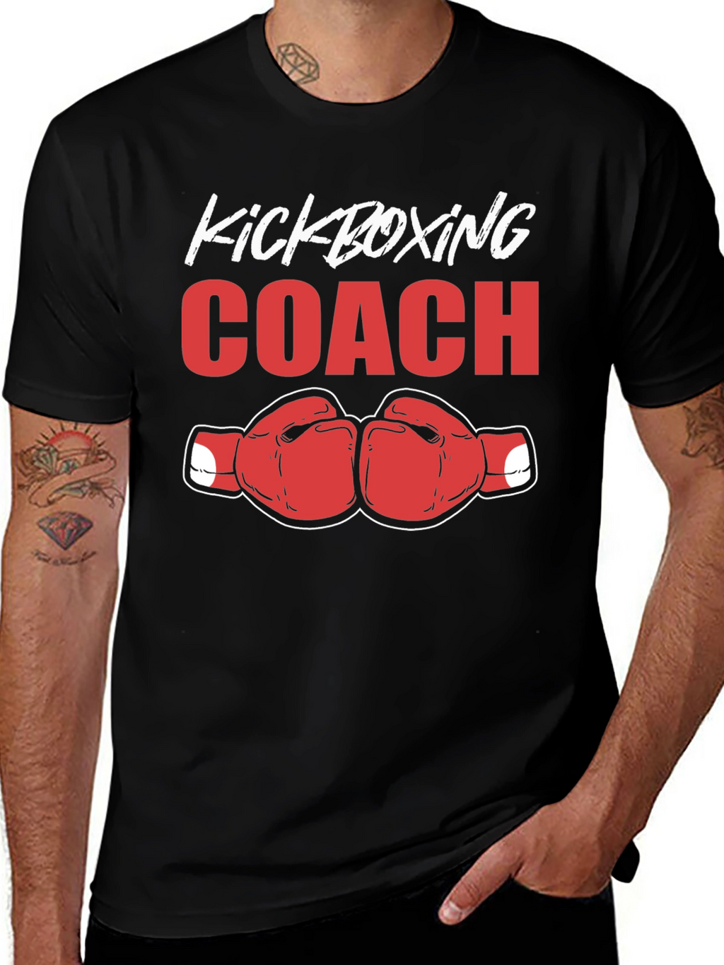 Kickboxing Coach Graphic T-Shirt