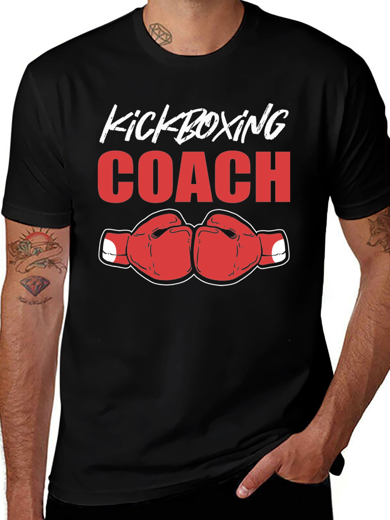 Kickboxing Coach Graphic T-Shirt