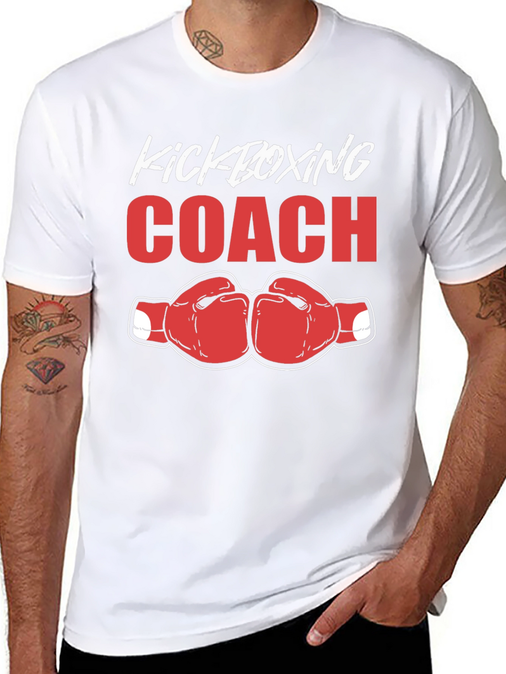 Kickboxing Coach Graphic T-Shirt