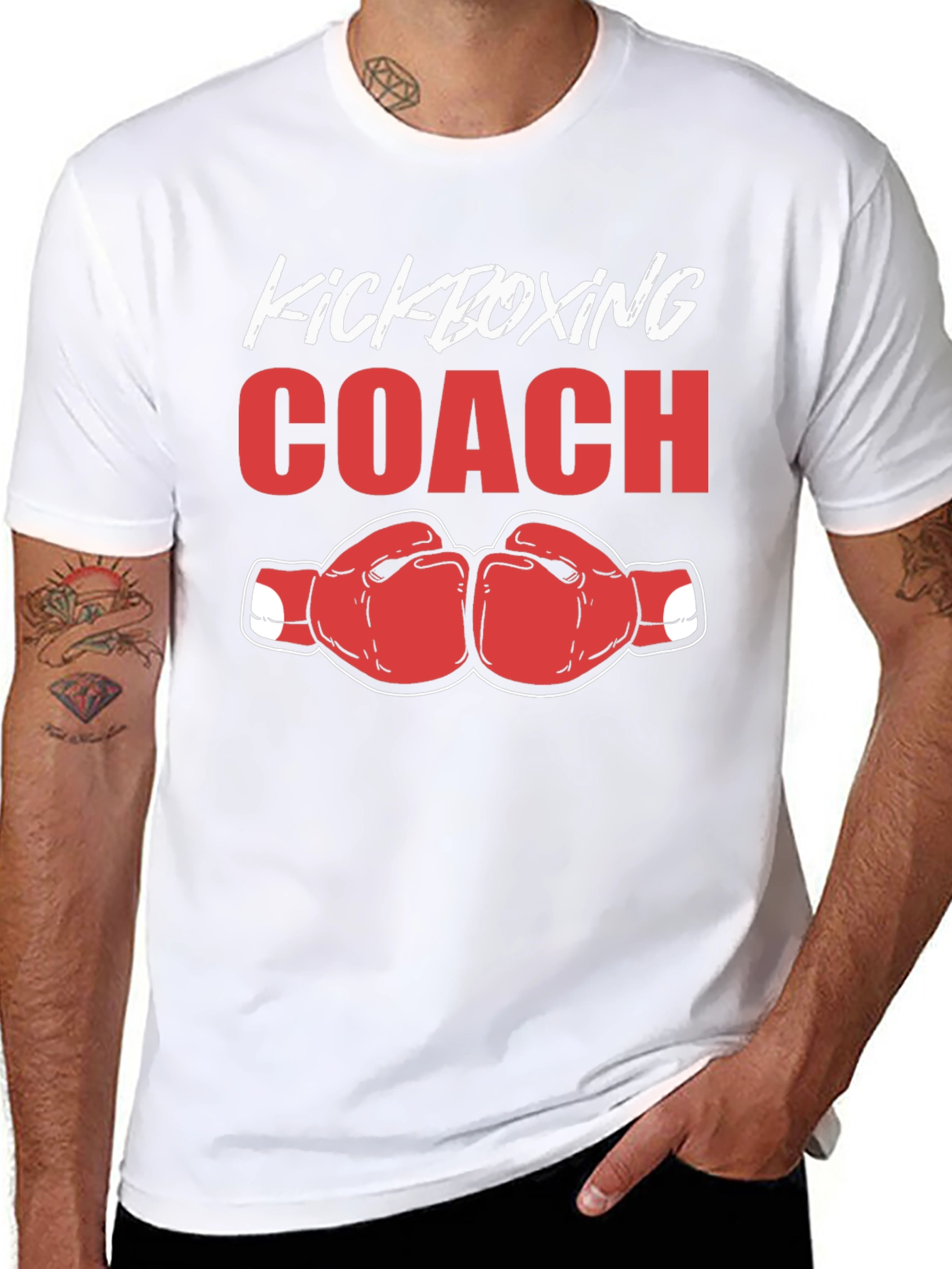 Kickboxing Coach Graphic T-Shirt