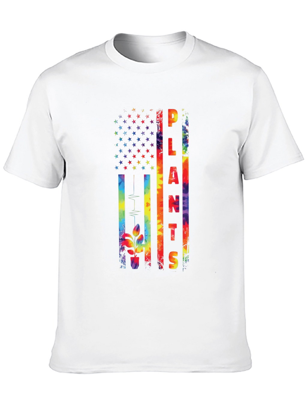 Plants USA Flag Tee