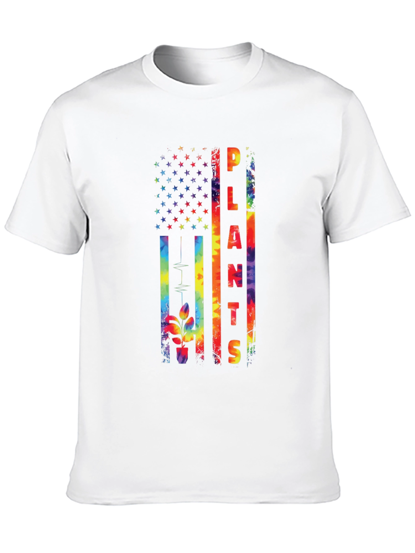 Plants USA Flag Tee