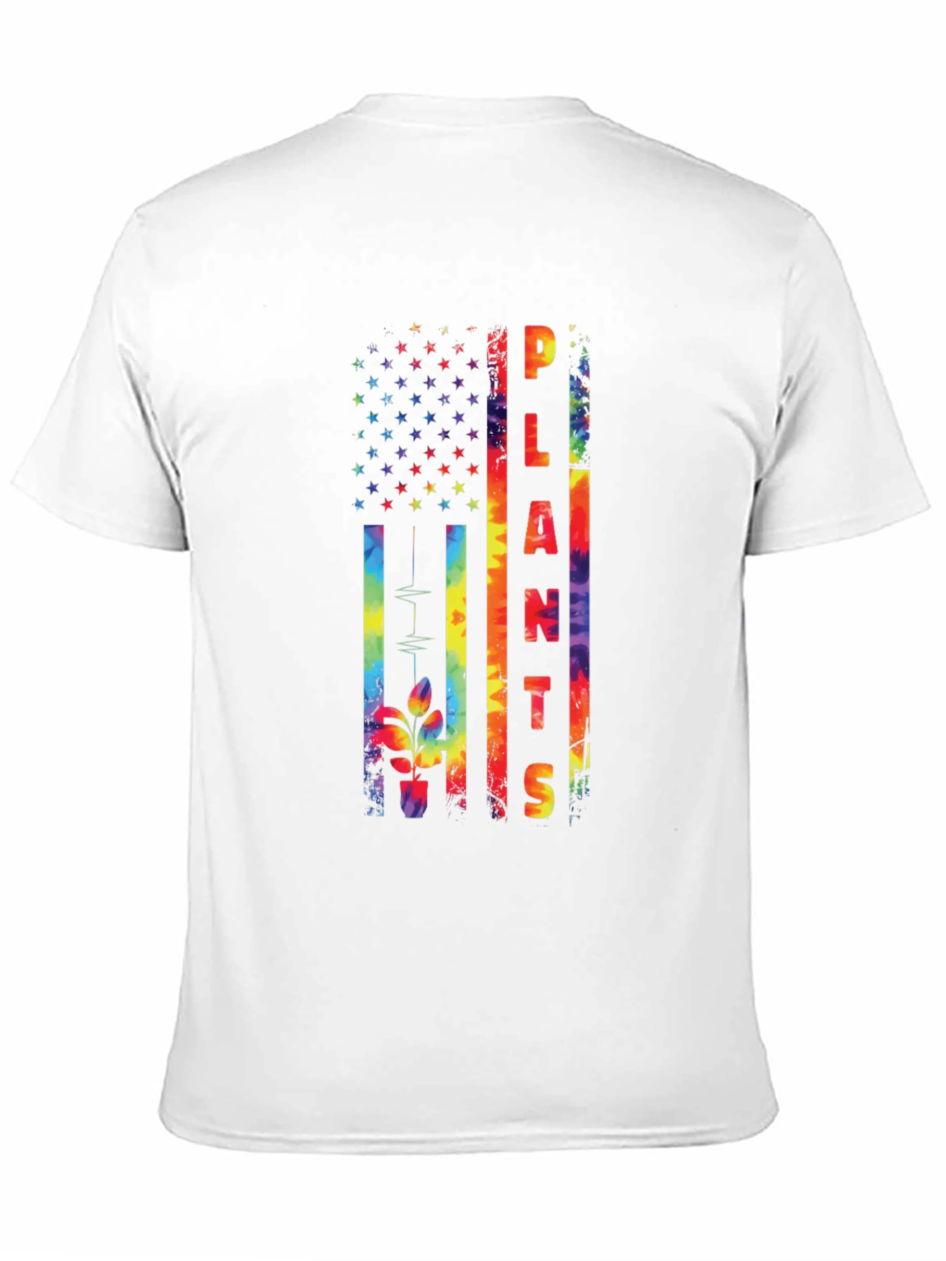 Plants USA Flag Tee