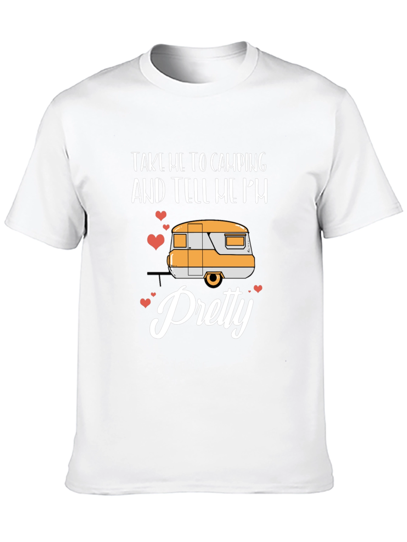 Camping Trailer Graphic Tee: Take Me Camping