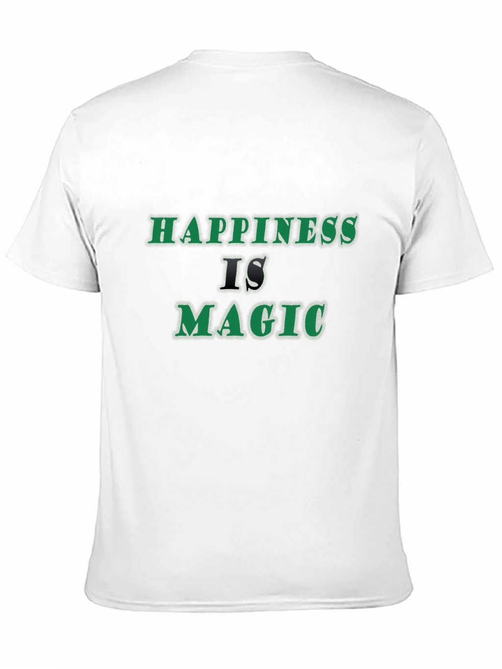 Happiness is Magic Black T-Shirt