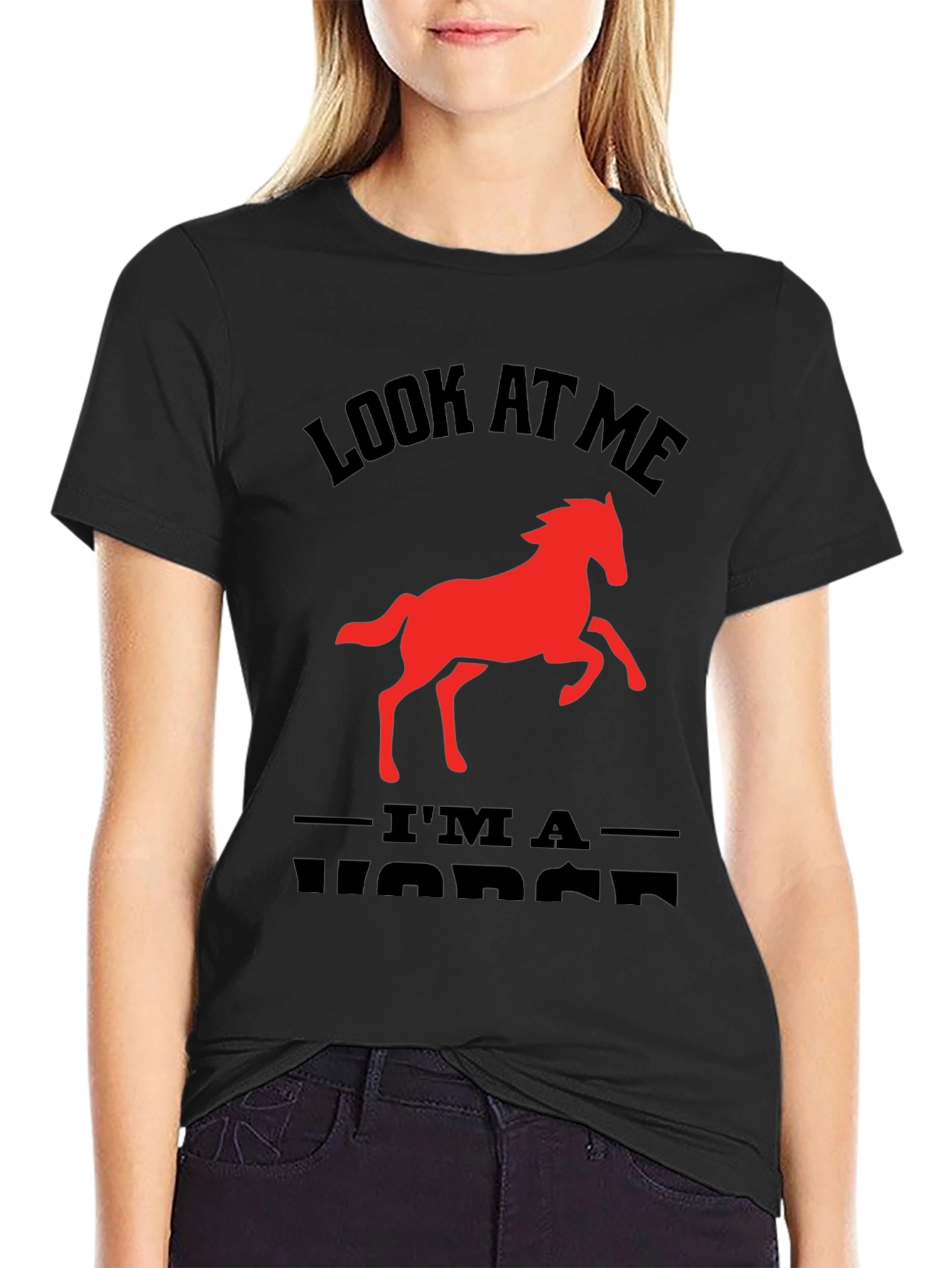 Look At Me Im a Horse Graphic Tee