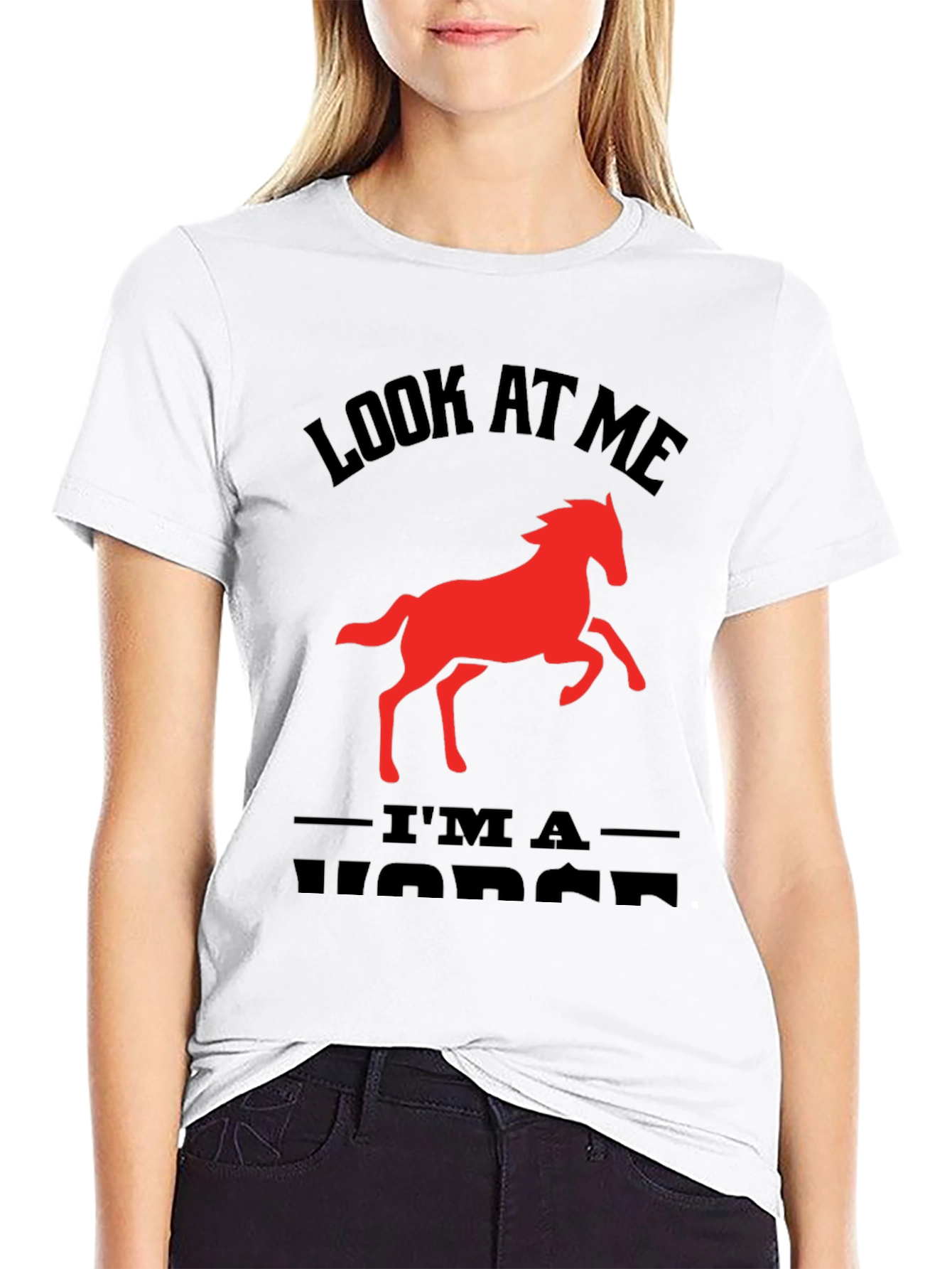 Look At Me Im a Horse Graphic Tee