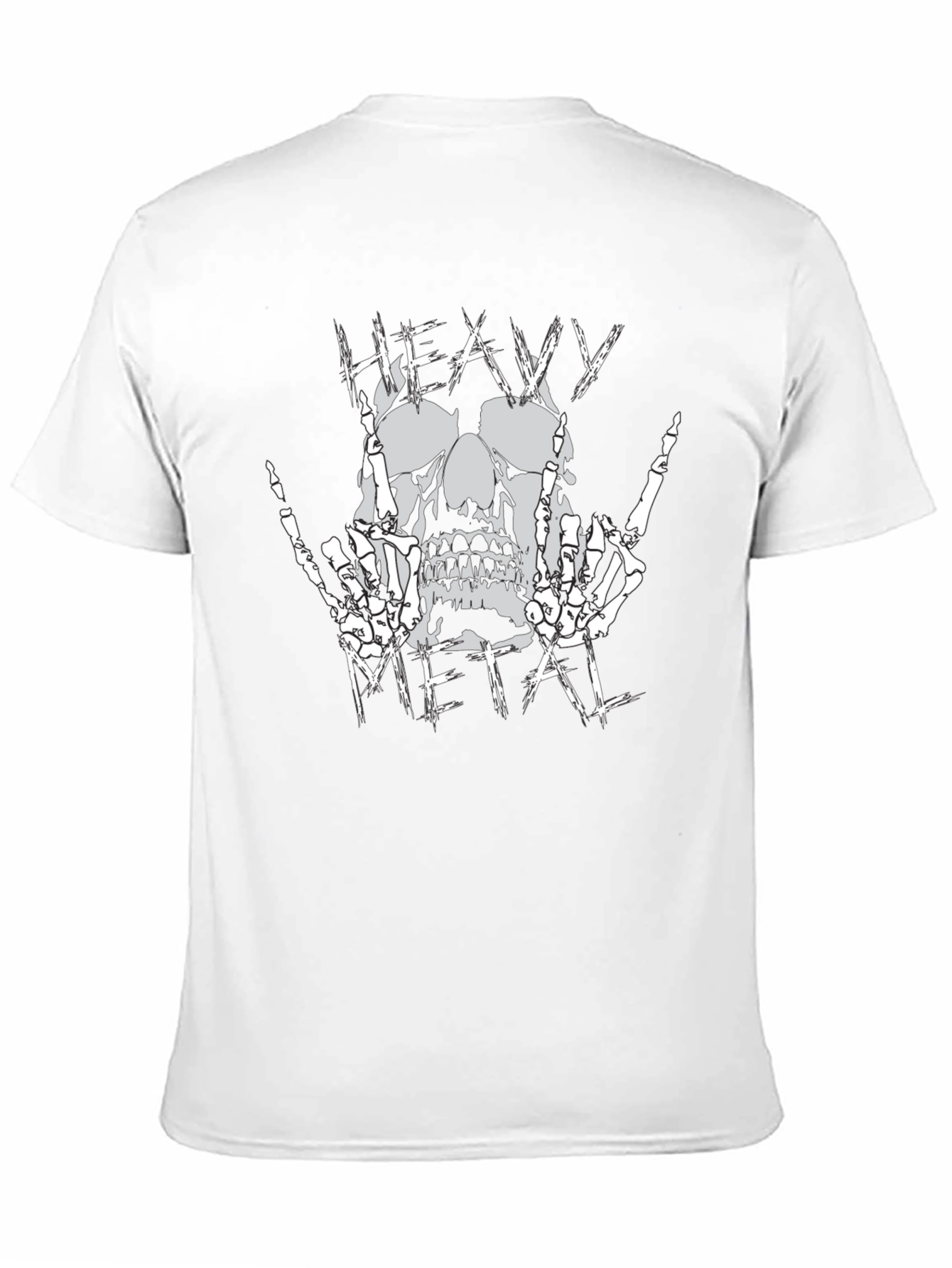 Heavy Metal Skull T-Shirt