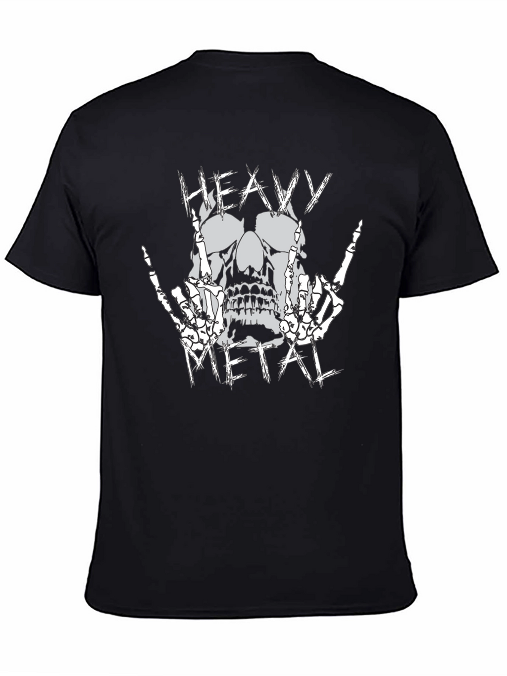 Heavy Metal Skull T-Shirt