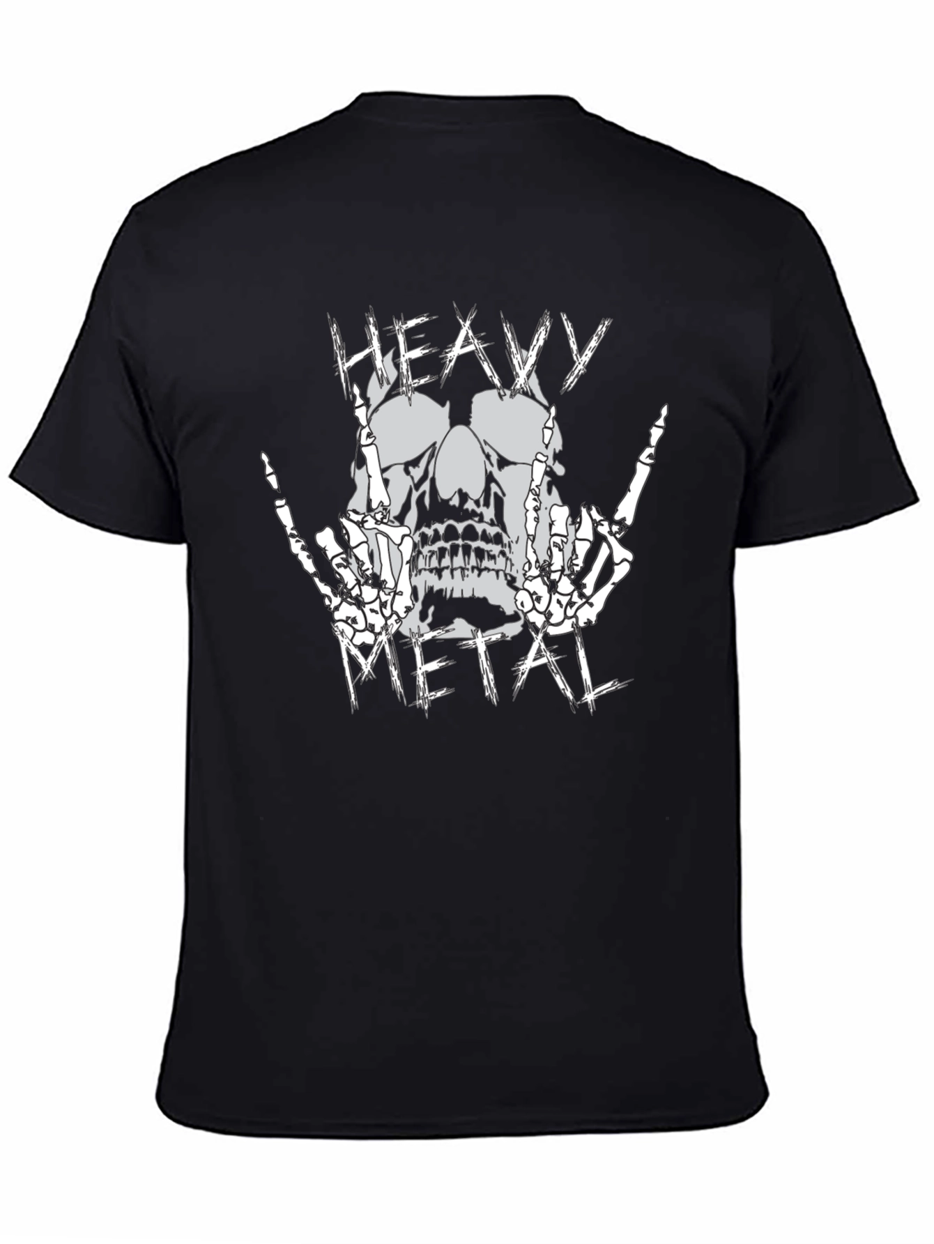 Heavy Metal Skull T-Shirt