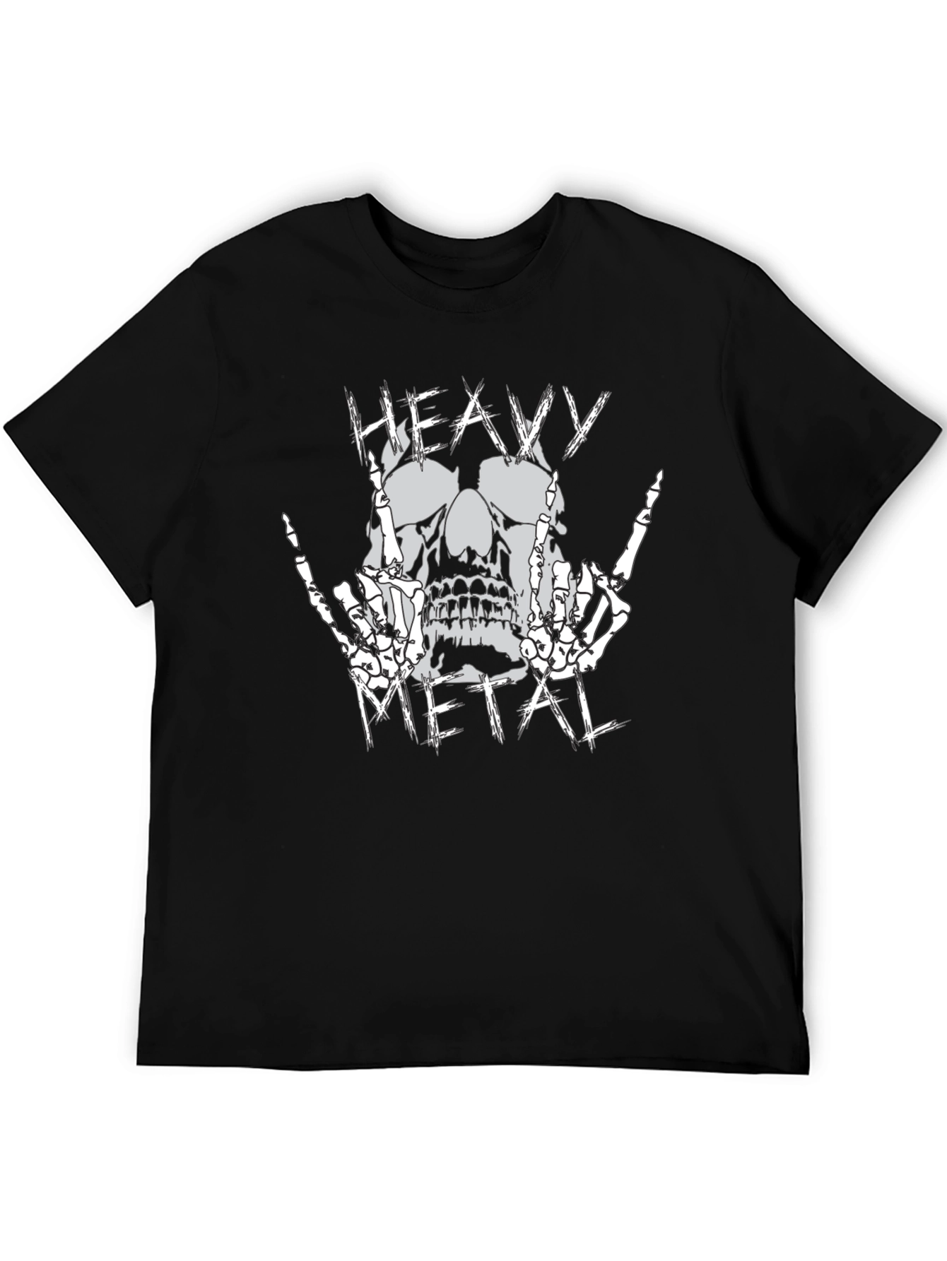 Heavy Metal Skull T-Shirt